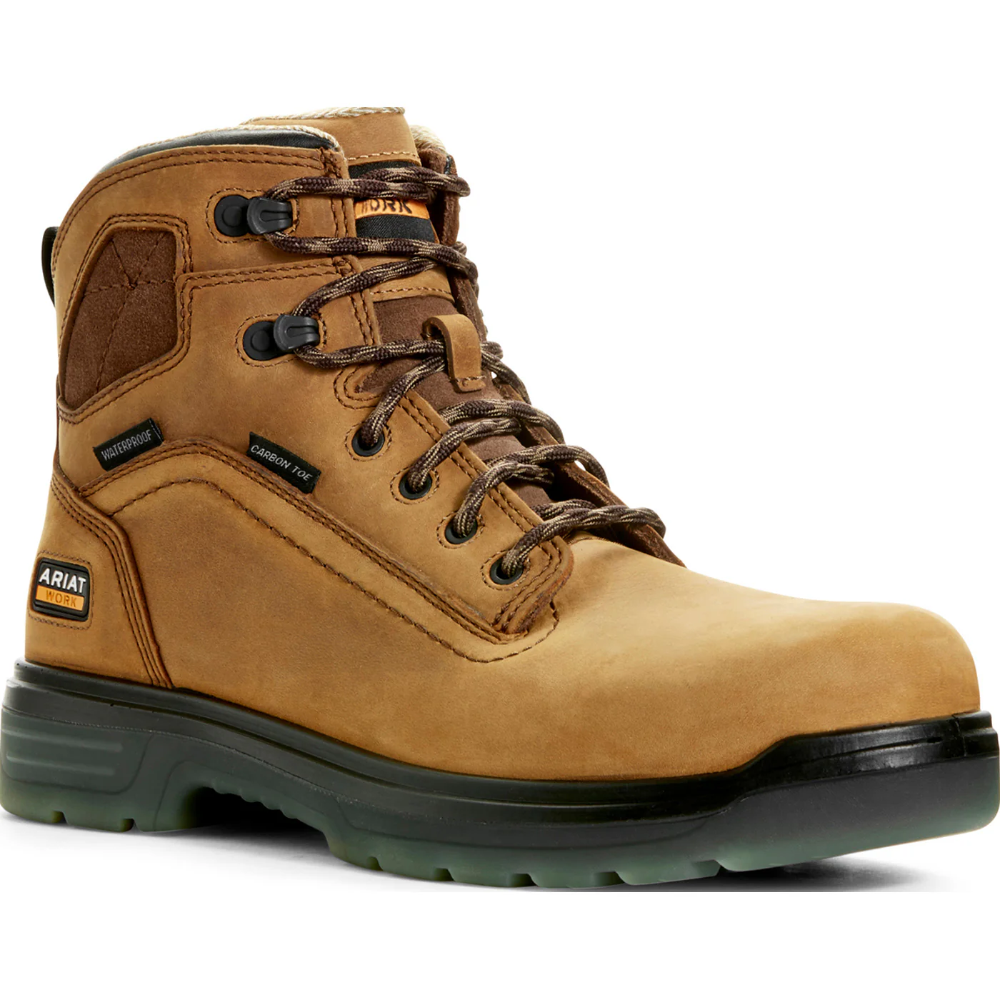 Ariat Turbo Men's Carbon Toe Electrical Hazard Waterproof Work Boot - Image 3