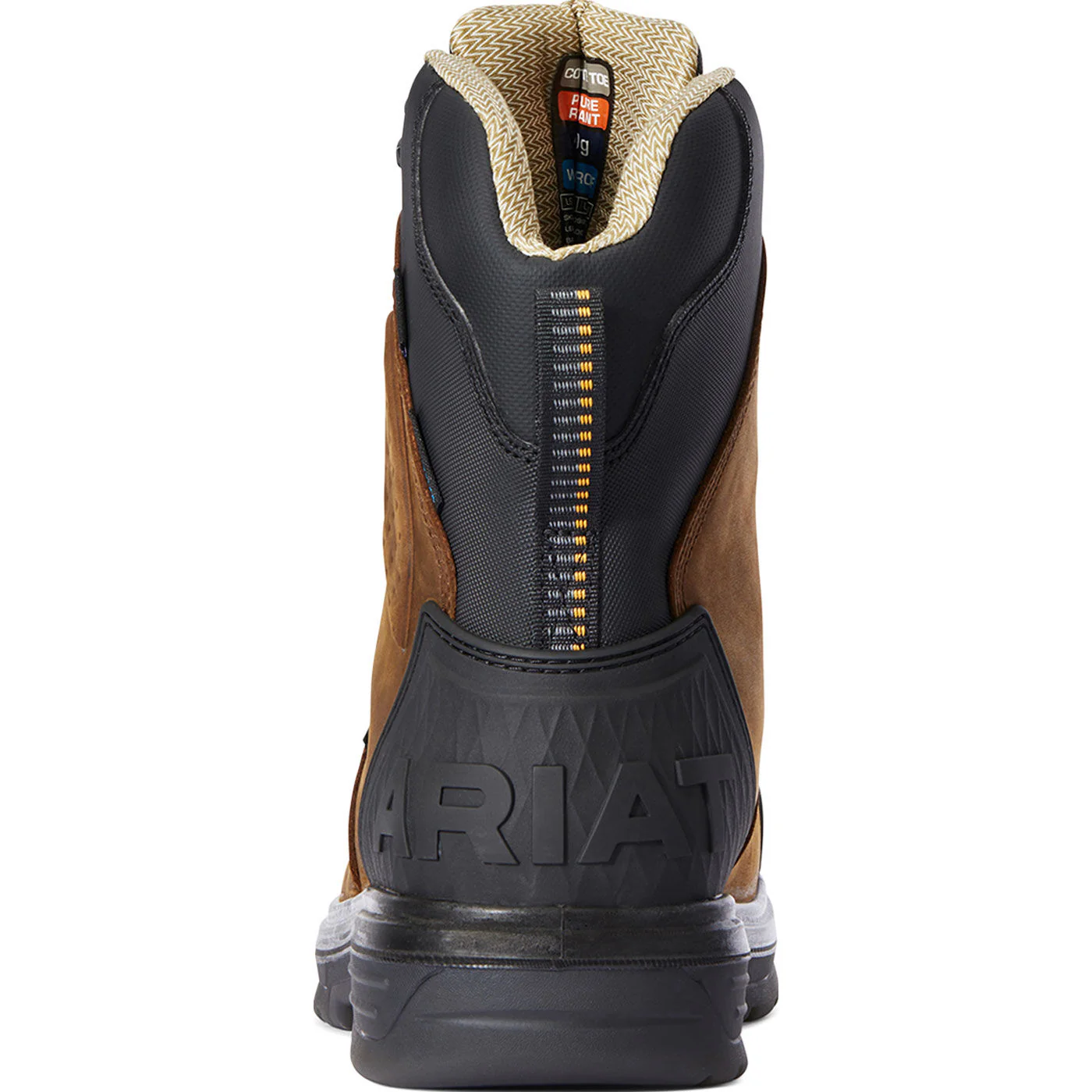 Ariat Turbo Outlaw CSA Men's 8-inch Carbon Toe 400G Insulated Waterproof Work Boot - Image 4