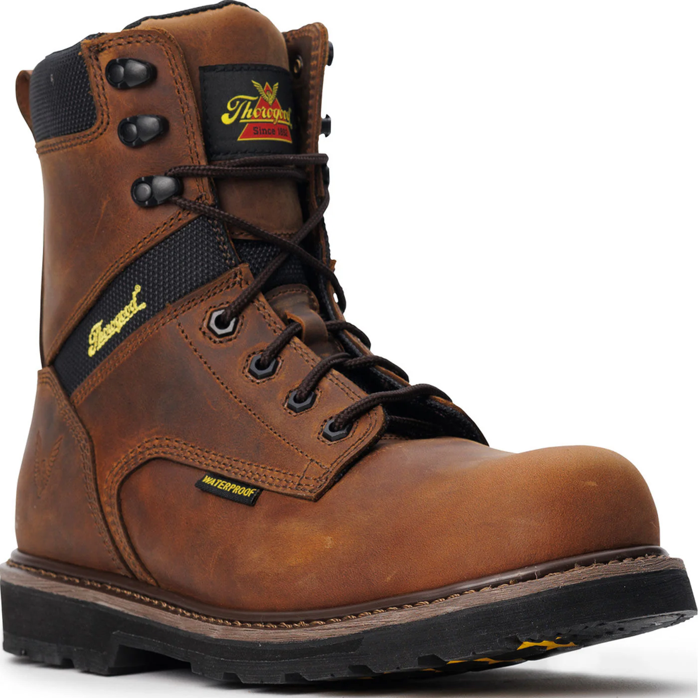 Thorogood Jobsite Men's 8-inch Composite Toe Electrical Hazard Waterproof Work Boot