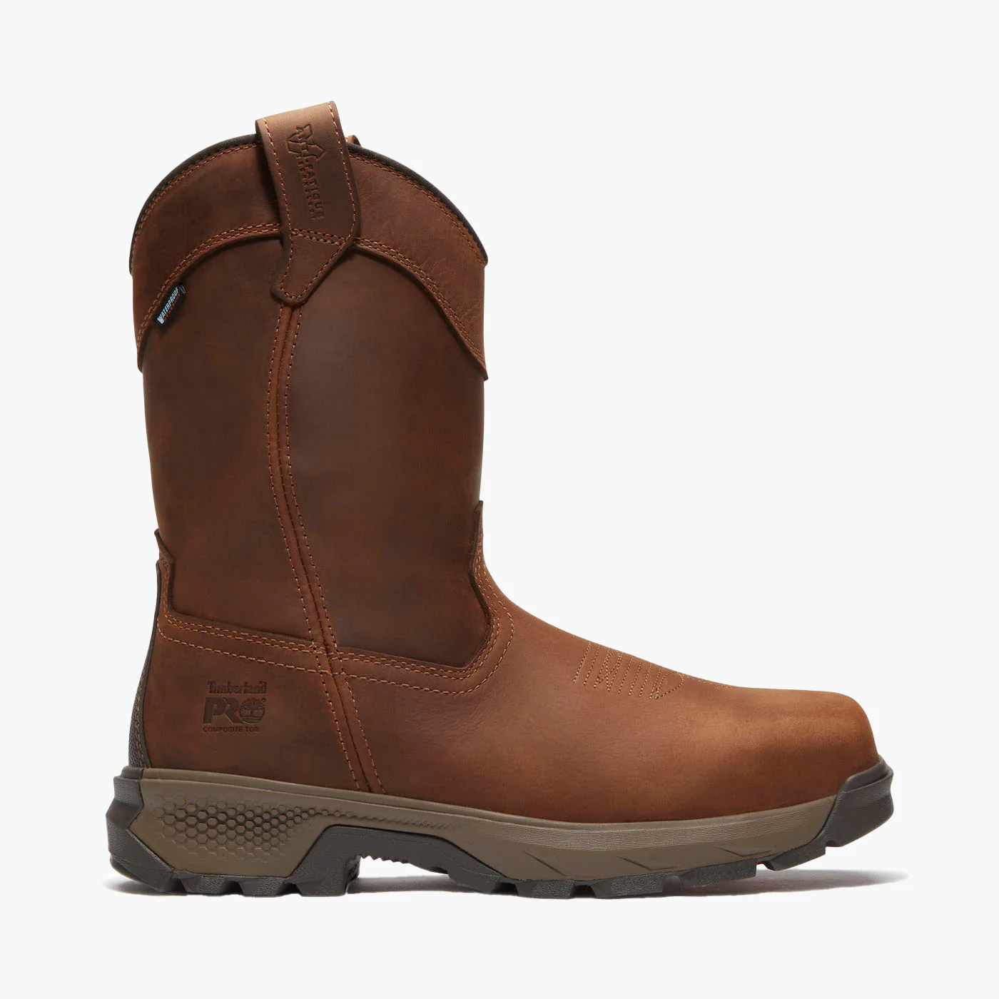 Timberland PRO TiTAN EV Men's 10-inch Composite Toe Electrical Hazard Waterproof Pull-On Work Boot - Image 2