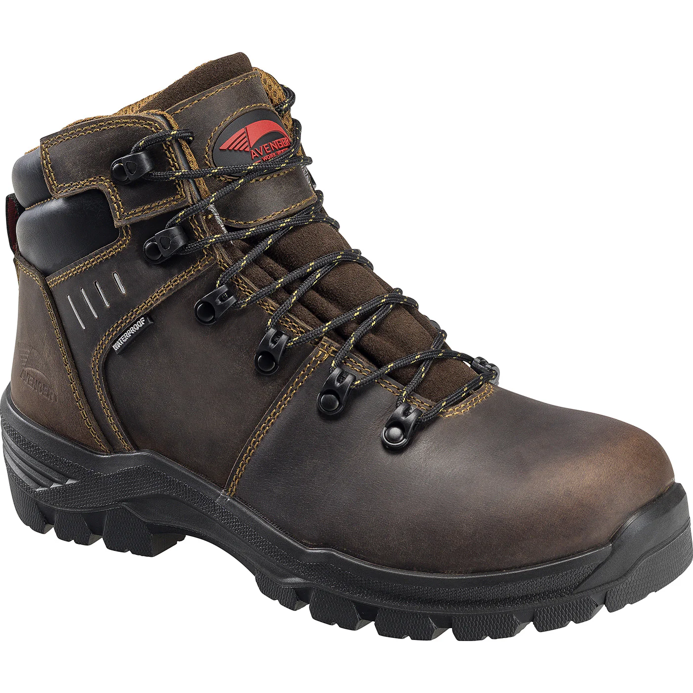 Avenger Foundation Men's Carbon Fiber Toe Puncture-Resisting Waterproof Work Boots - Image 3