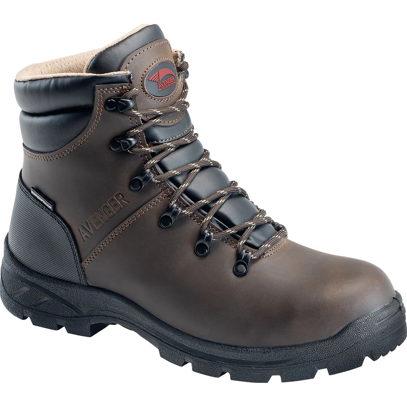 Avenger Builder Men's 7-inch Steel Toe Electrical Hazard Work Boot - Image 3