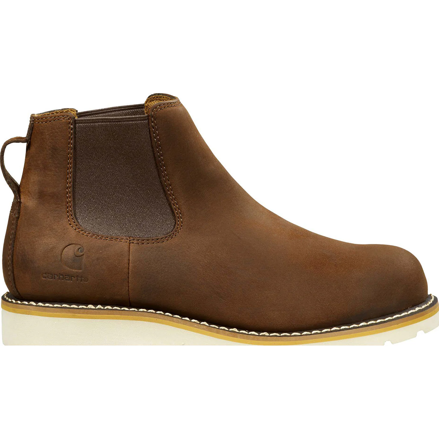 Carhartt Chelsea Wedge Men's 4-inch Steel Toe Electrical Hazard Pull-on Work Boot - Image 3
