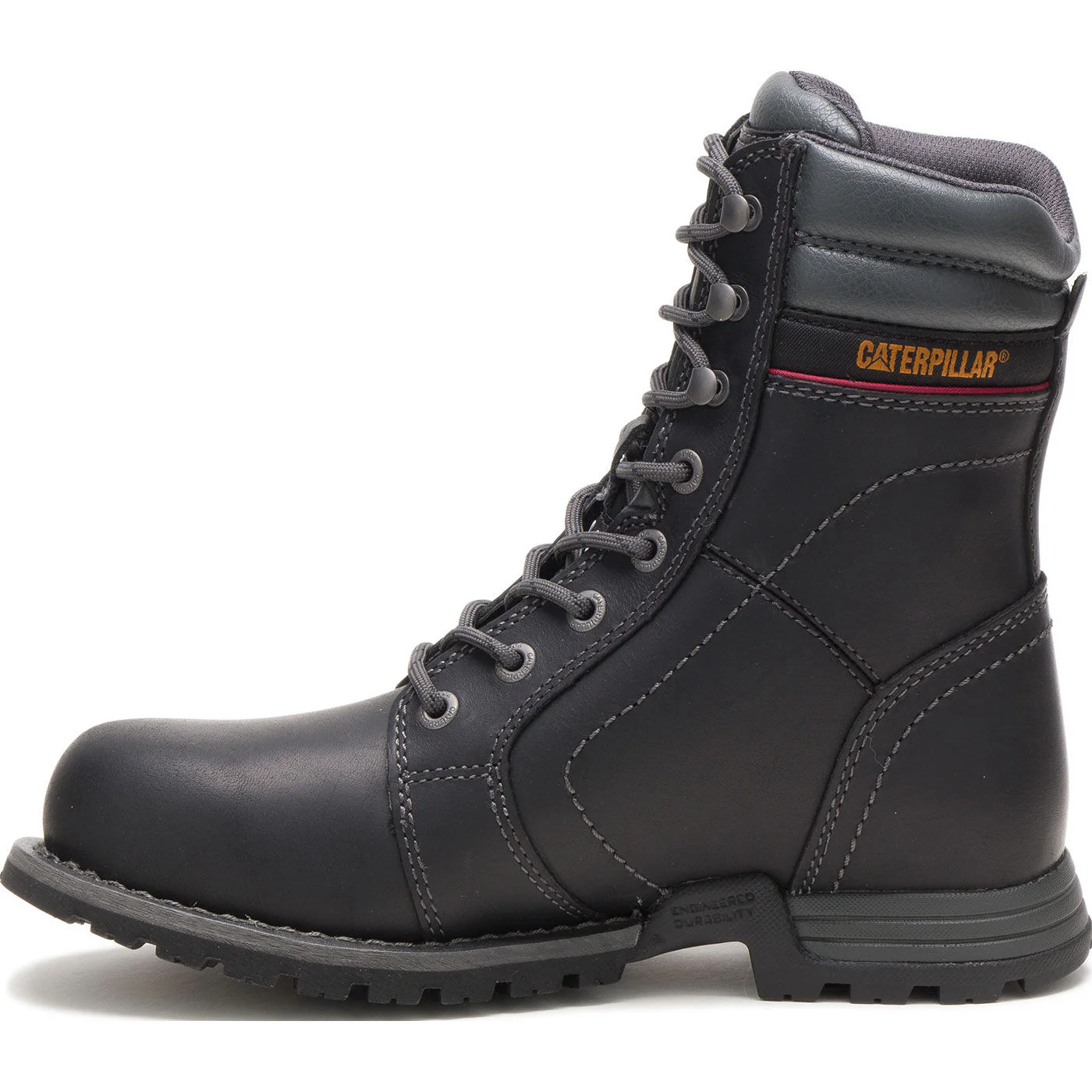 Cat Echo Women's 8-inch Steel Toe Electrical Hazard Waterproof Leather Work Boot - Image 5