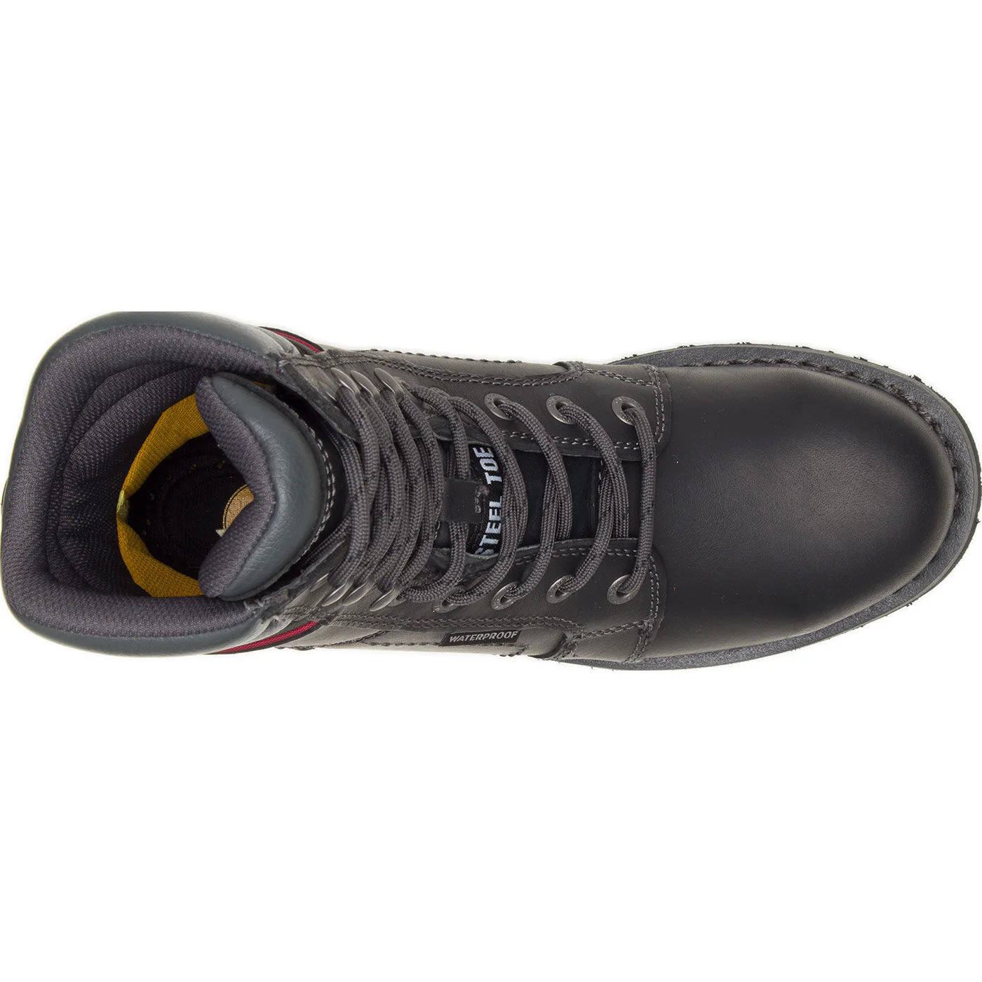 Cat Echo Women's 8-inch Steel Toe Electrical Hazard Waterproof Leather Work Boot - Image 6