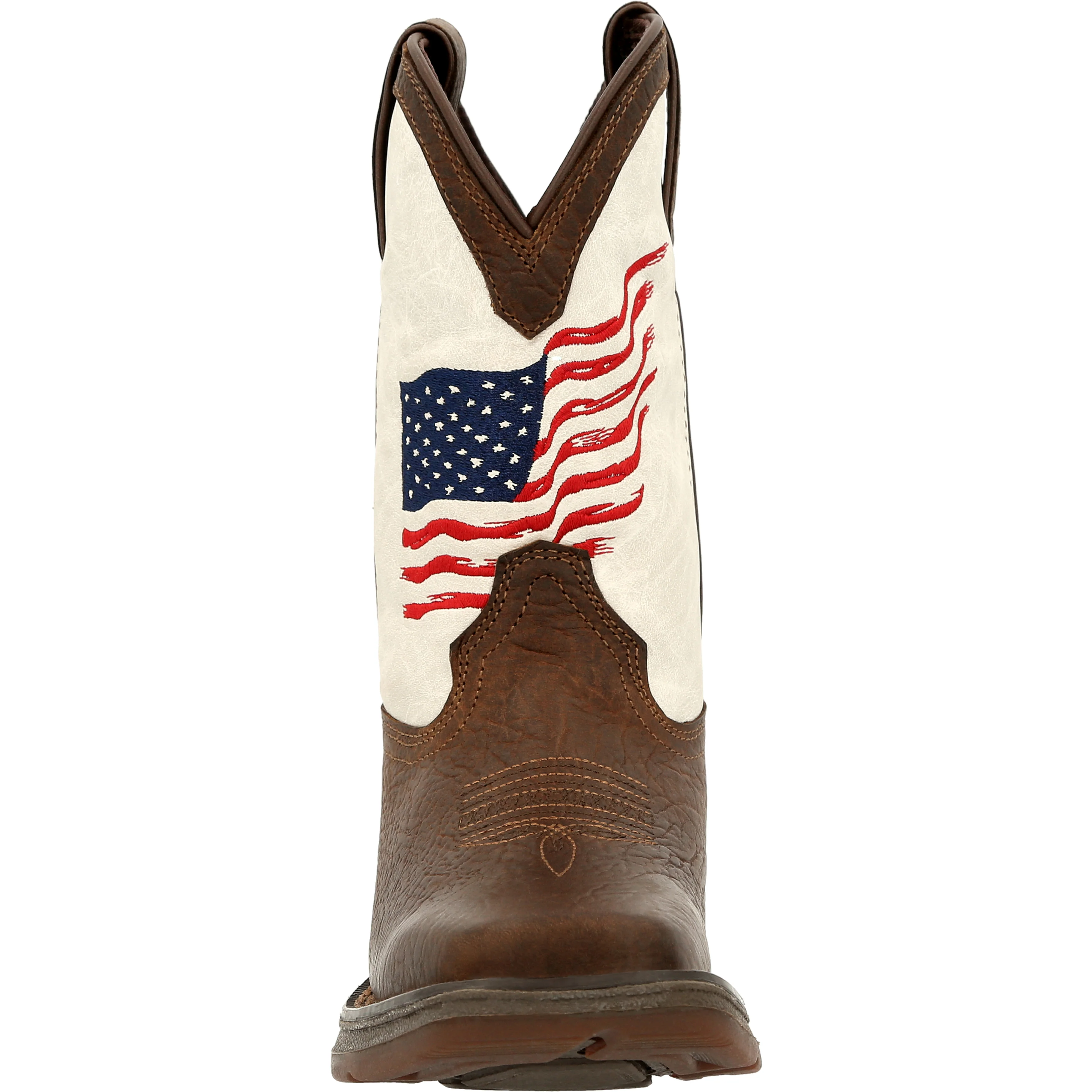 Lil' Rebel™ by Durango® Big Kids Distressed Flag Western Boot - Image 10