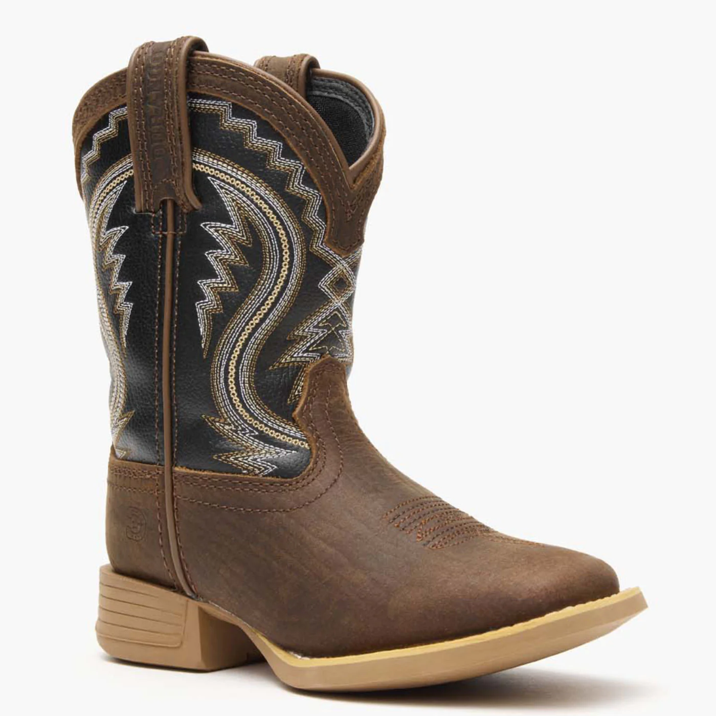 Durango® Lil' Rebel Pro Little Kid's Acorn/Black Onyx Western Boots