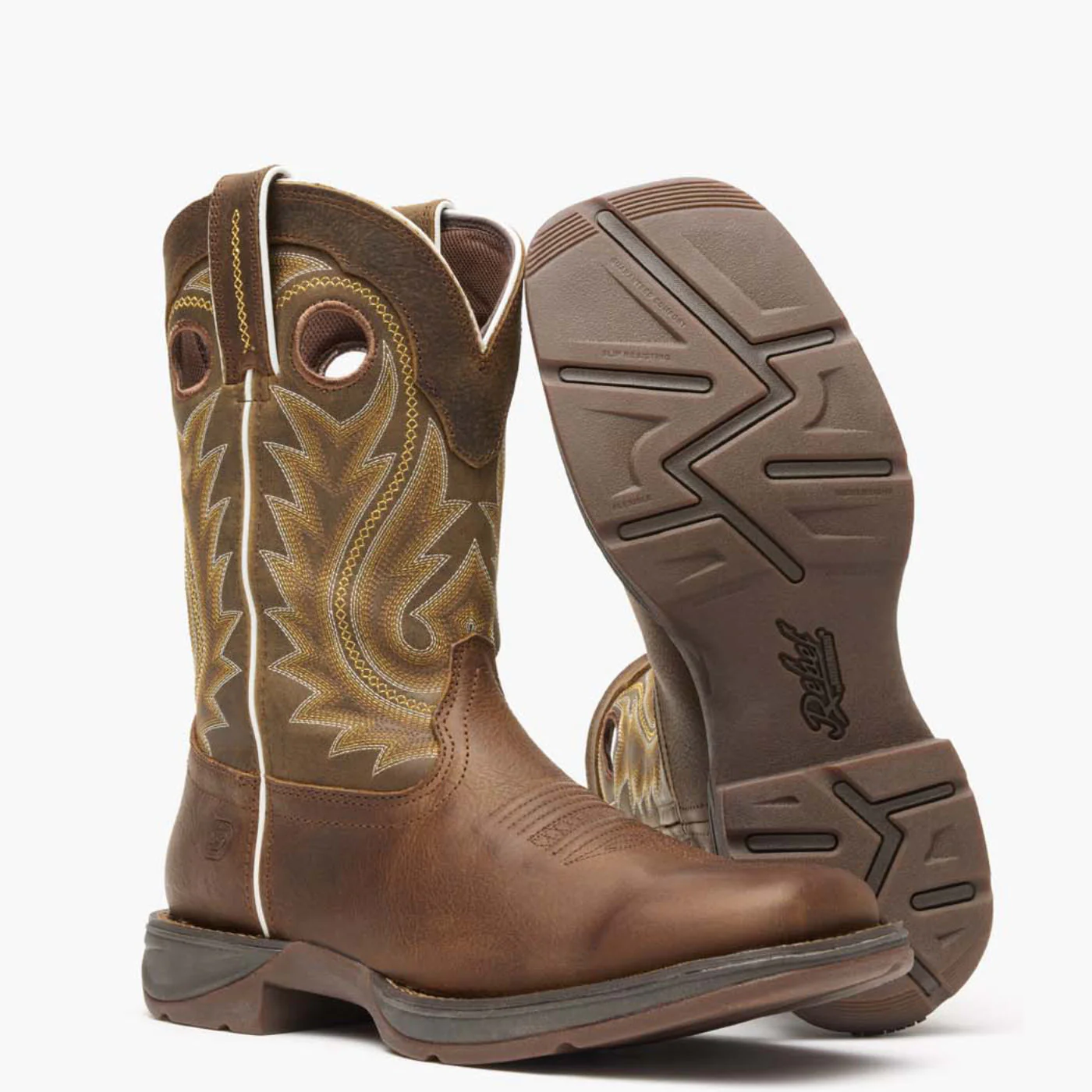 Rebel by Durango® Dark Chestnut Western Boot - Image 8