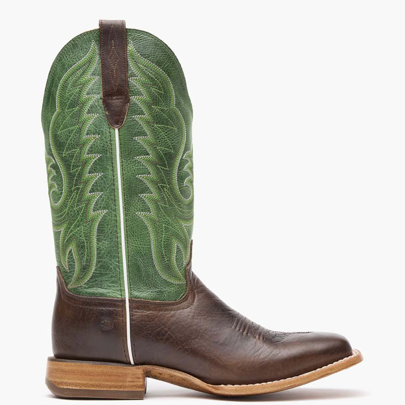 Durango® Arena Pro™ Hickory and Shamrock Green Western Boot - Image 6