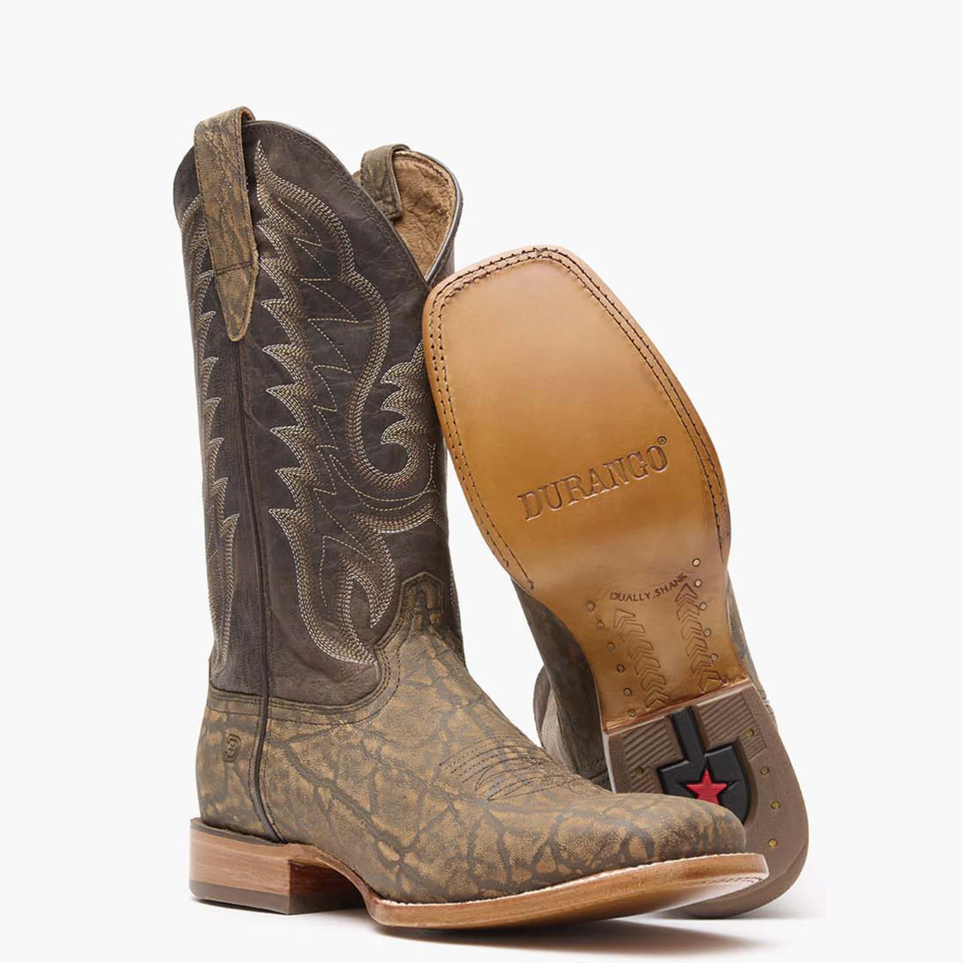 Durango® Arena Pro™ Rustic Tobacco Western Boot - Image 2