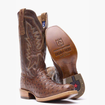 Durango® Men's PRCA Collection Full-Quill Ostrich Western Boot - Image 2
