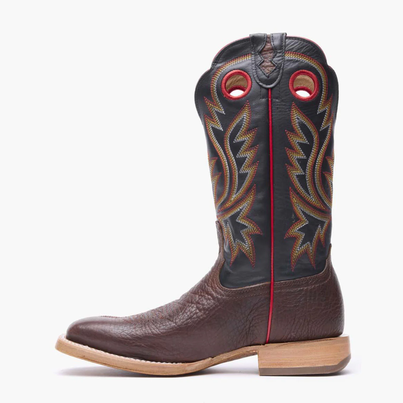 Men's PRCA Collection Shrunken Bullhide Western Boot - Image 7