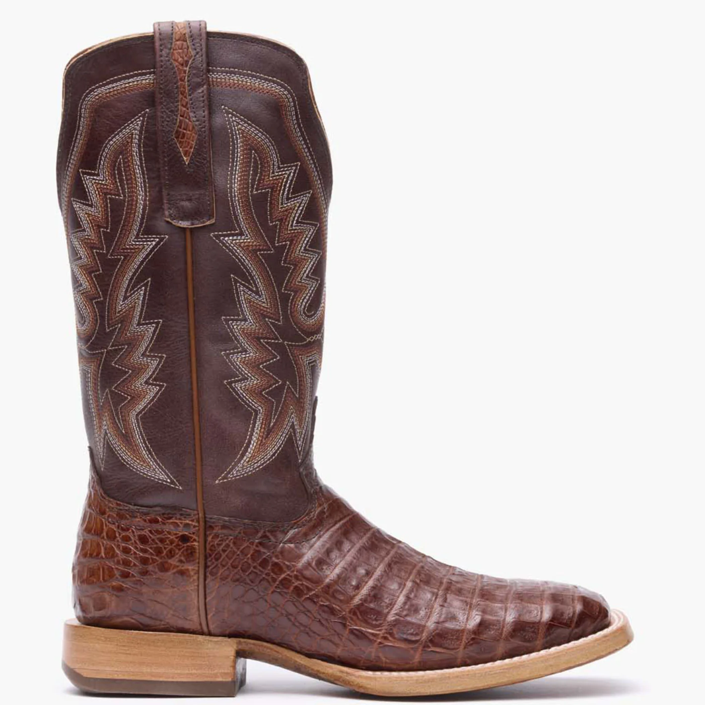 Durango® Men's PRCA Collection Caiman Belly Western Boot - Image 6