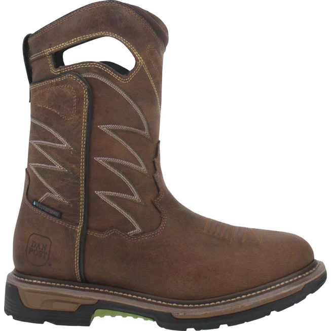 Dan Post Buzz Saw Men's 11-inch Composite Toe Electrical Hazard Waterproof Western Work Boot - Image 3