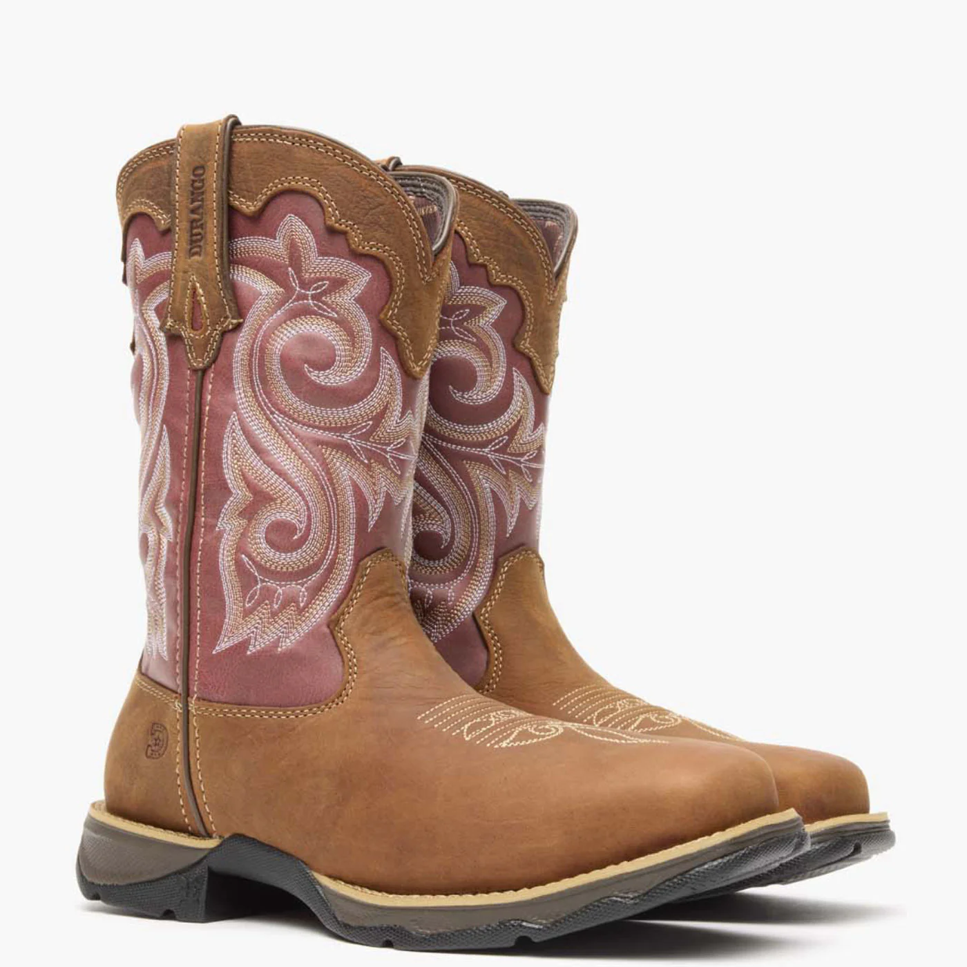 Lady Rebel Work by Durango® Women's Waterproof Composite Toe Western Work Boot - Image 3