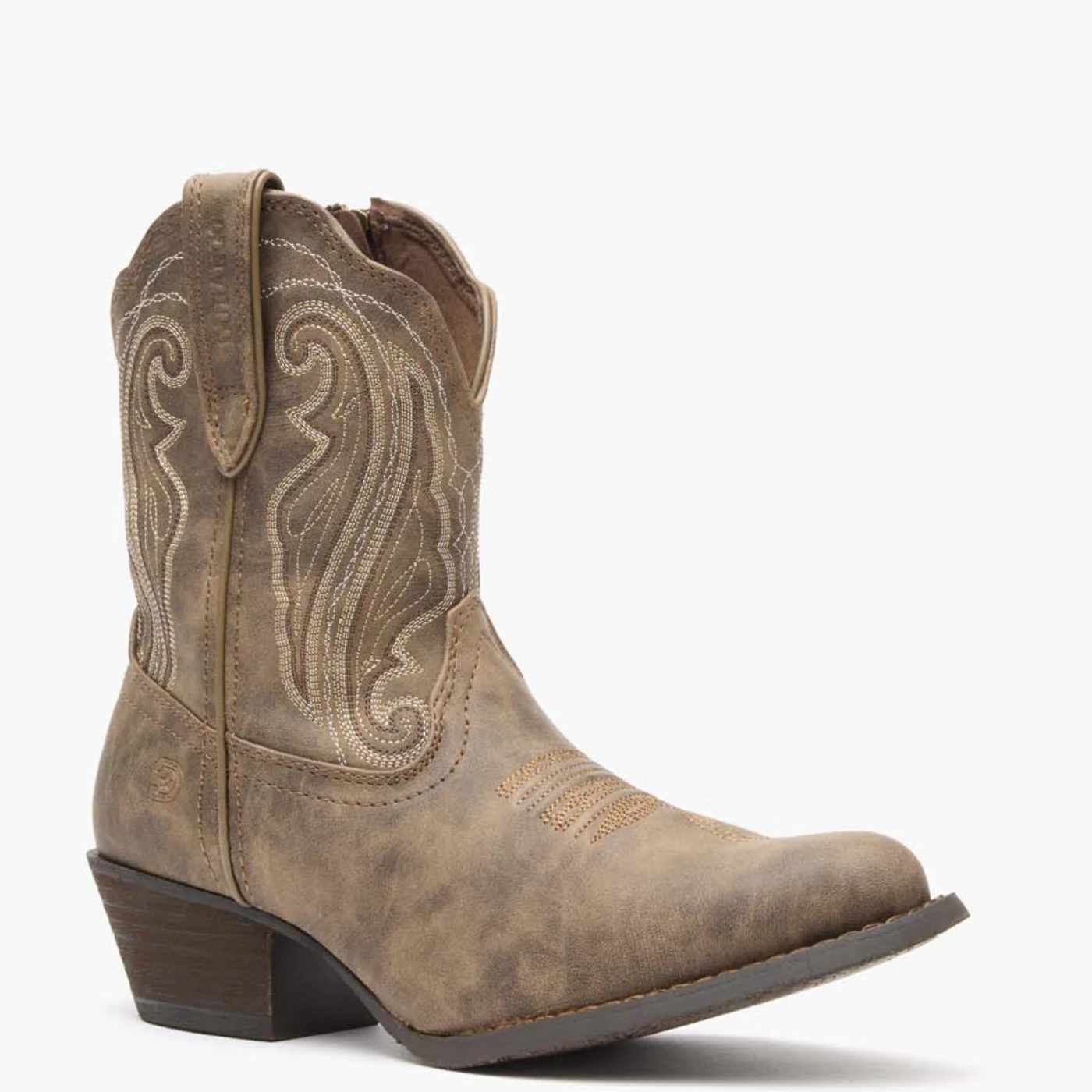 Crush by Durango® Women's Distressed Shortie Western Boot