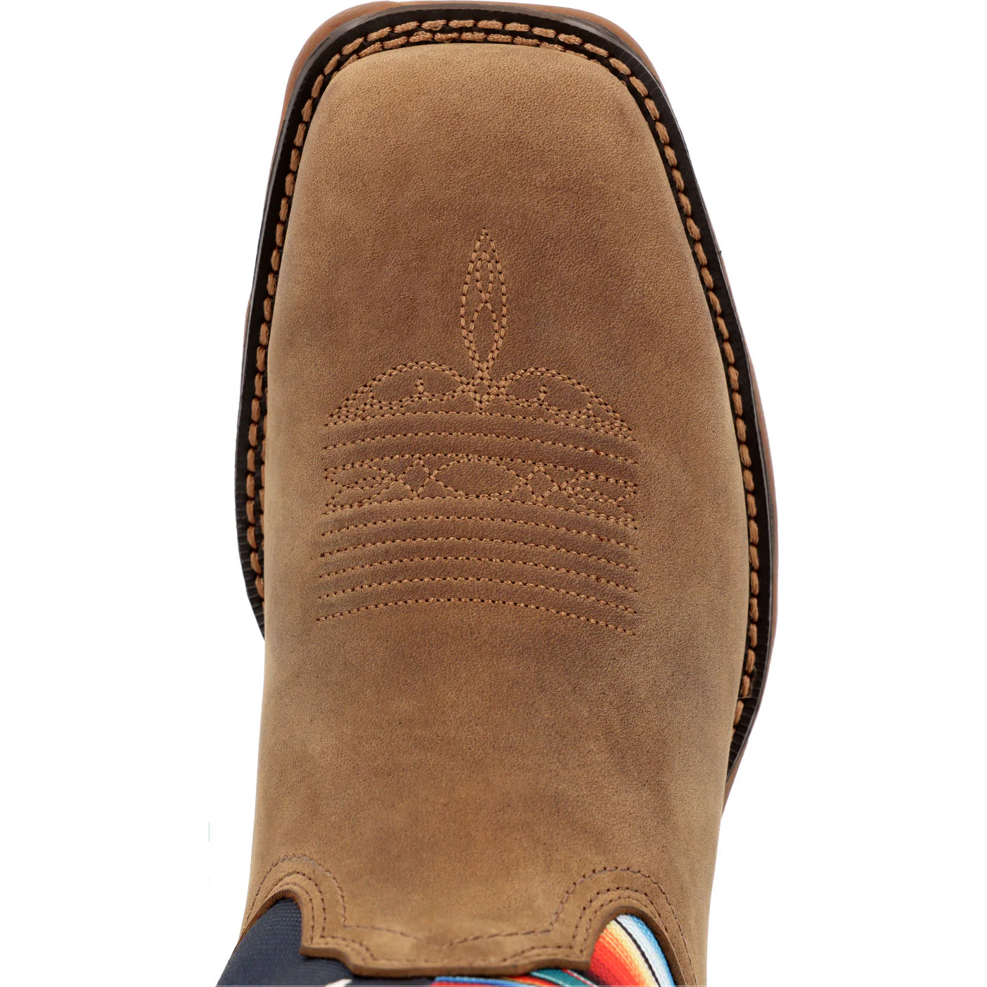 Lady Rebel by Durango® Women's Dusty Brown Serape Flag Western Boot - Image 7