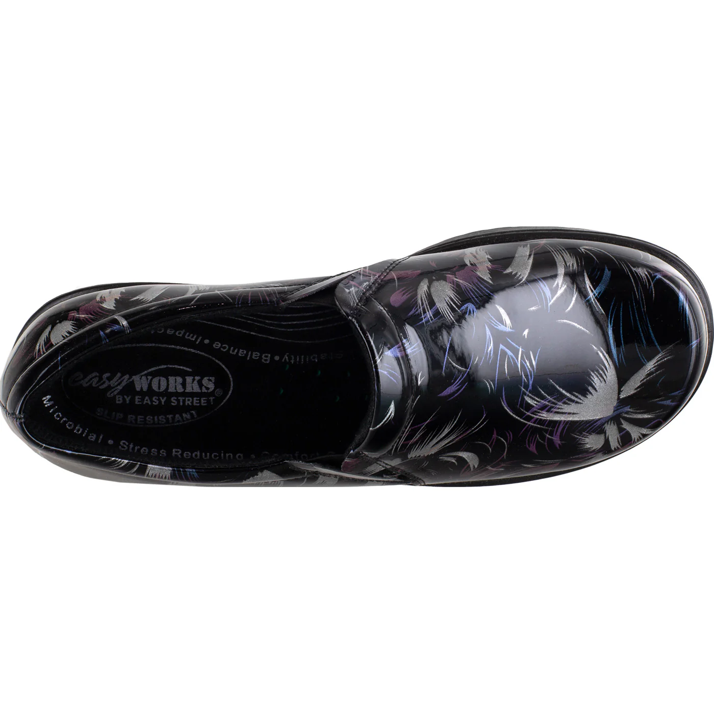 Easy WORKS by Easy Street Tiffany Women's Slip-Resistant Slip-On Work Shoe - Image 7