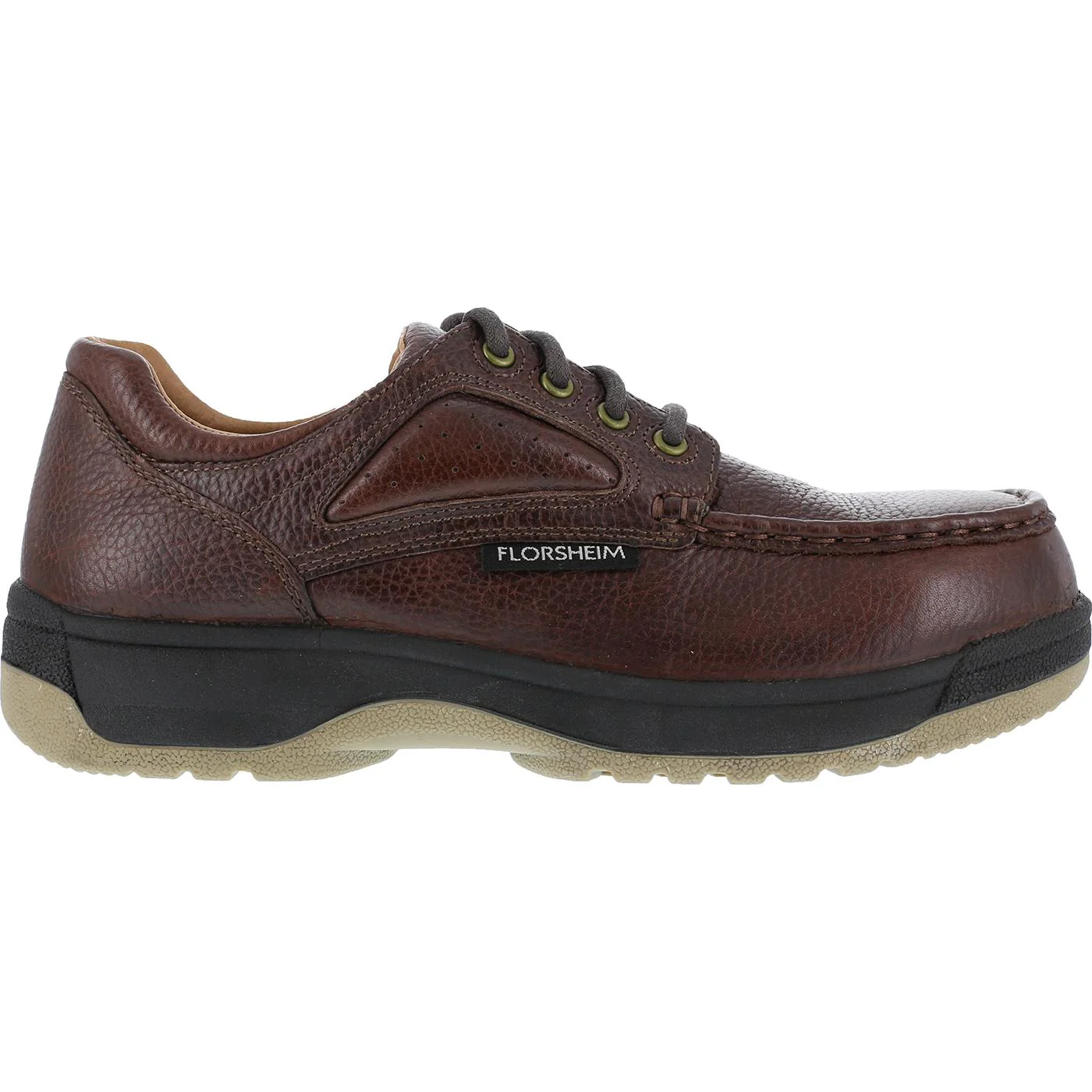 Florsheim Work Compadre Women's Steel Toe Static-Dissipative Work Eurocasual Moc Toe Oxford - Image 3