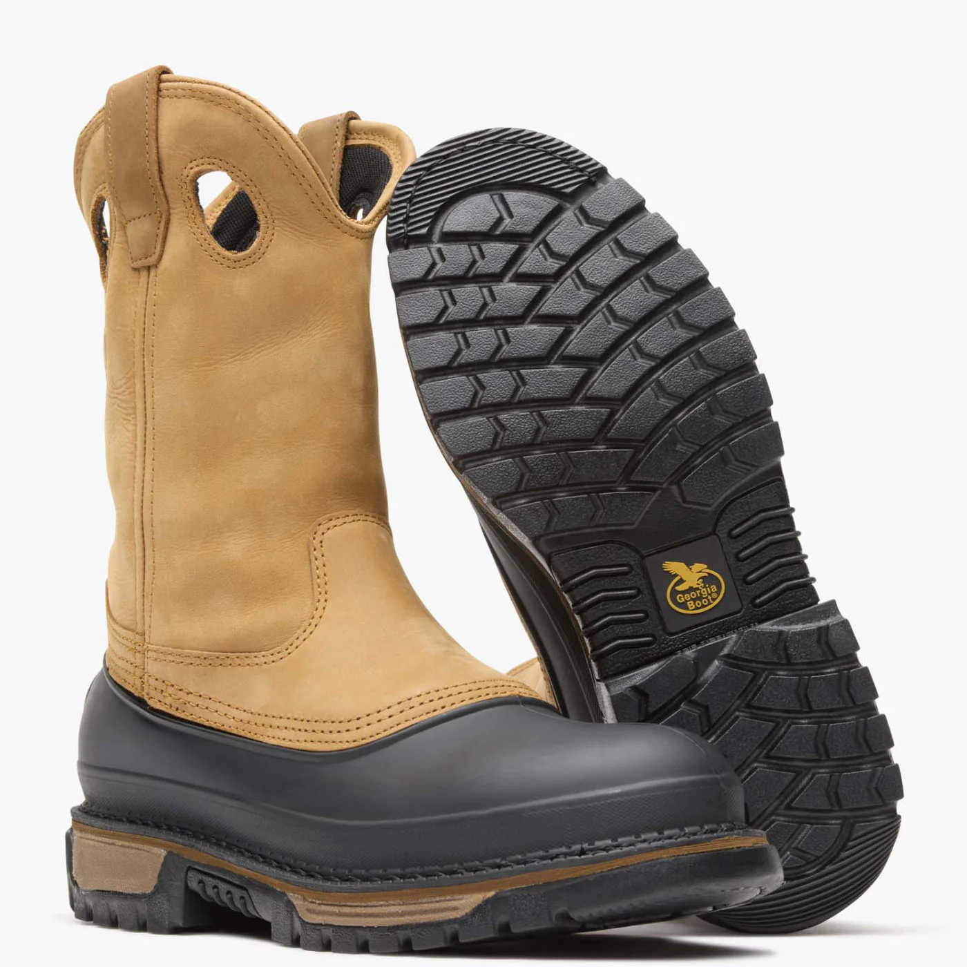 Georgia Boot Muddog Steel Toe Waterproof Wellington - Image 2