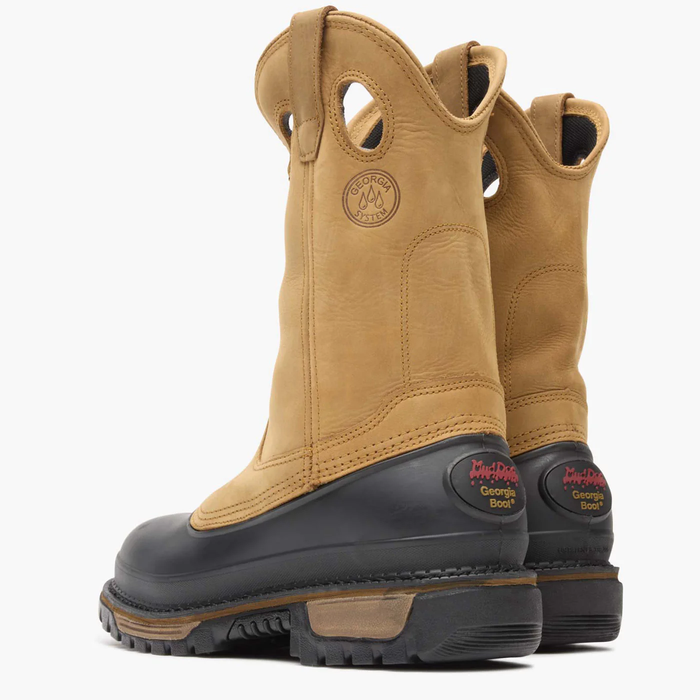 Georgia Boot Muddog Steel Toe Waterproof Wellington - Image 4