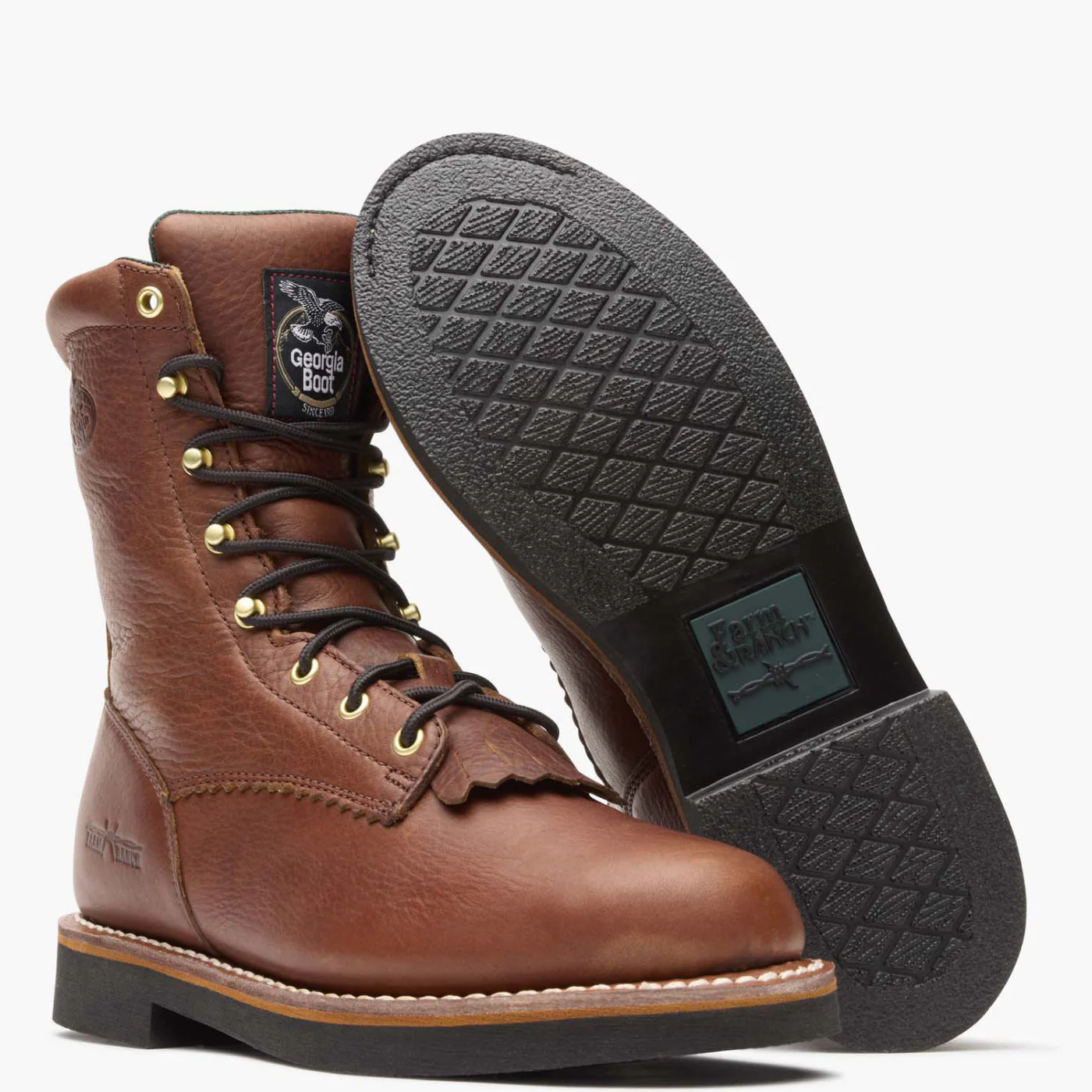 Georgia Boot Farm and Ranch Lacer Work Boot - Image 4