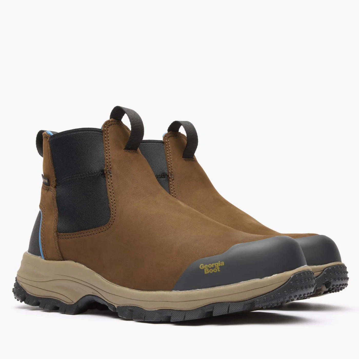 Georgia Boot Blue Collar Chelsea Waterproof Work Romeo Boot - Image 5