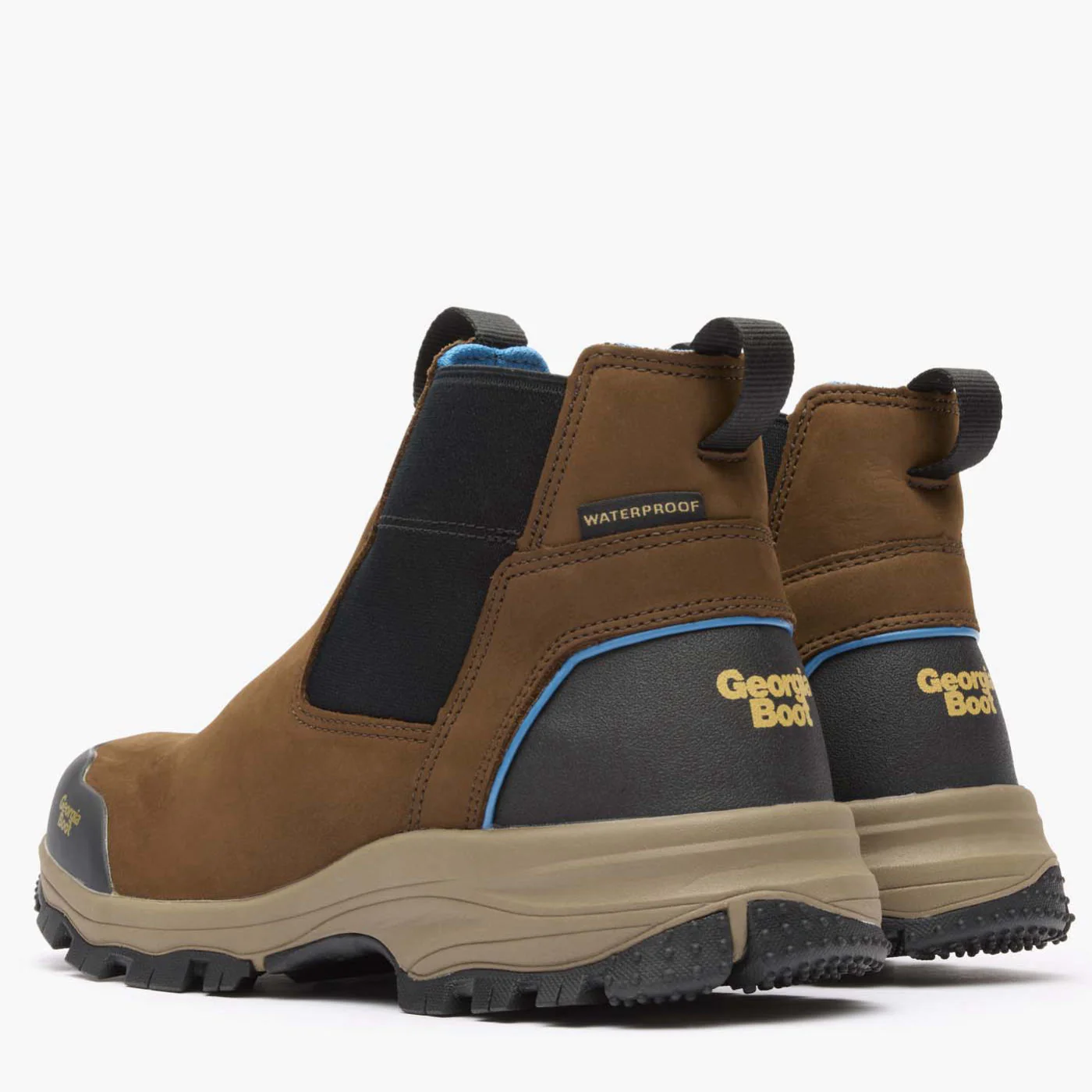 Georgia Boot Blue Collar Chelsea Waterproof Work Romeo Boot - Image 6