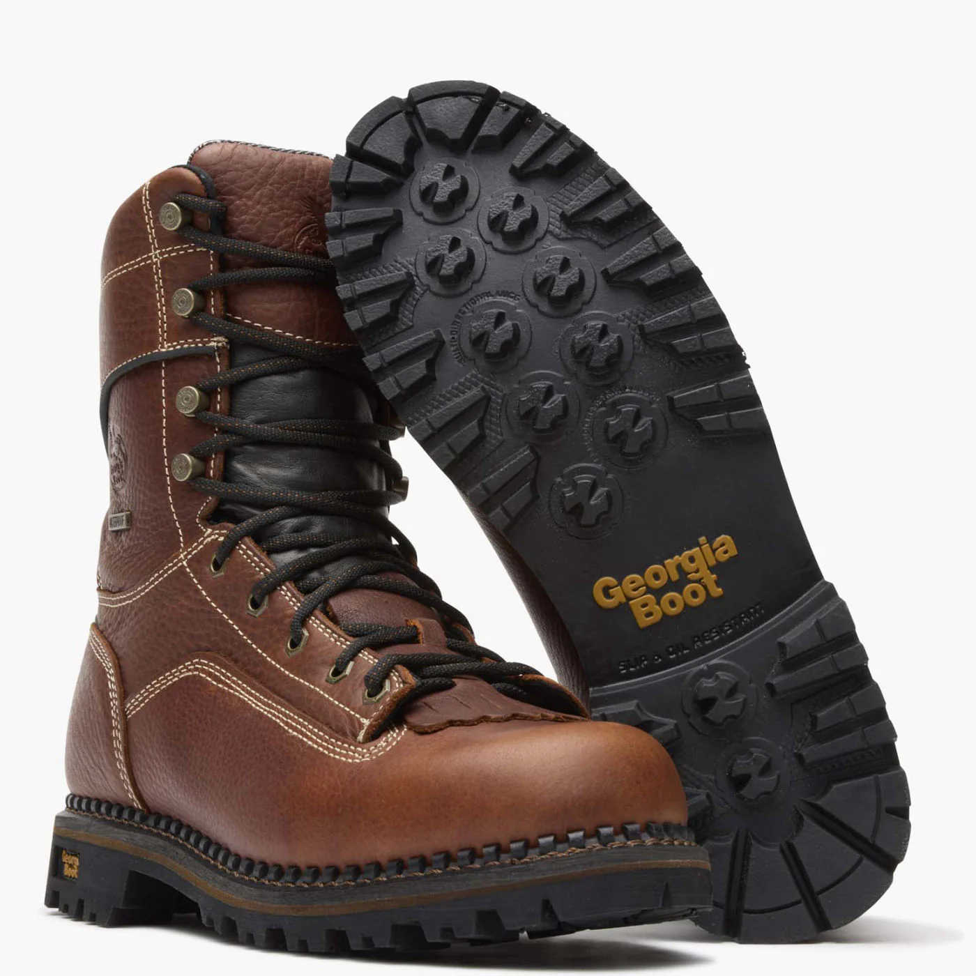 Georgia Boot AMP LT Logger Low Heel Waterproof Work Boot - Image 4