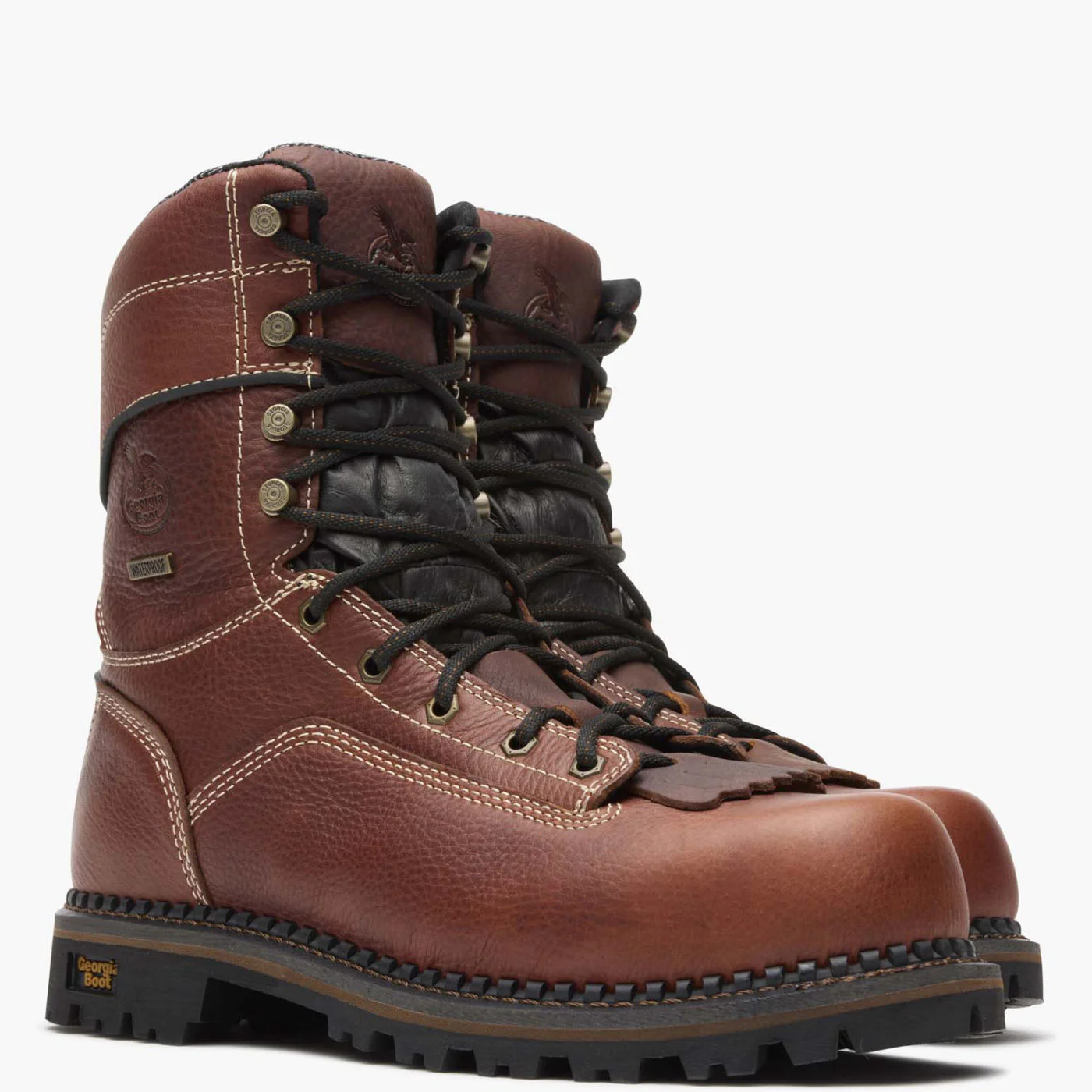 Georgia Boot AMP LT Logger Composite Toe Low Heel Waterproof Work Boot - Image 5