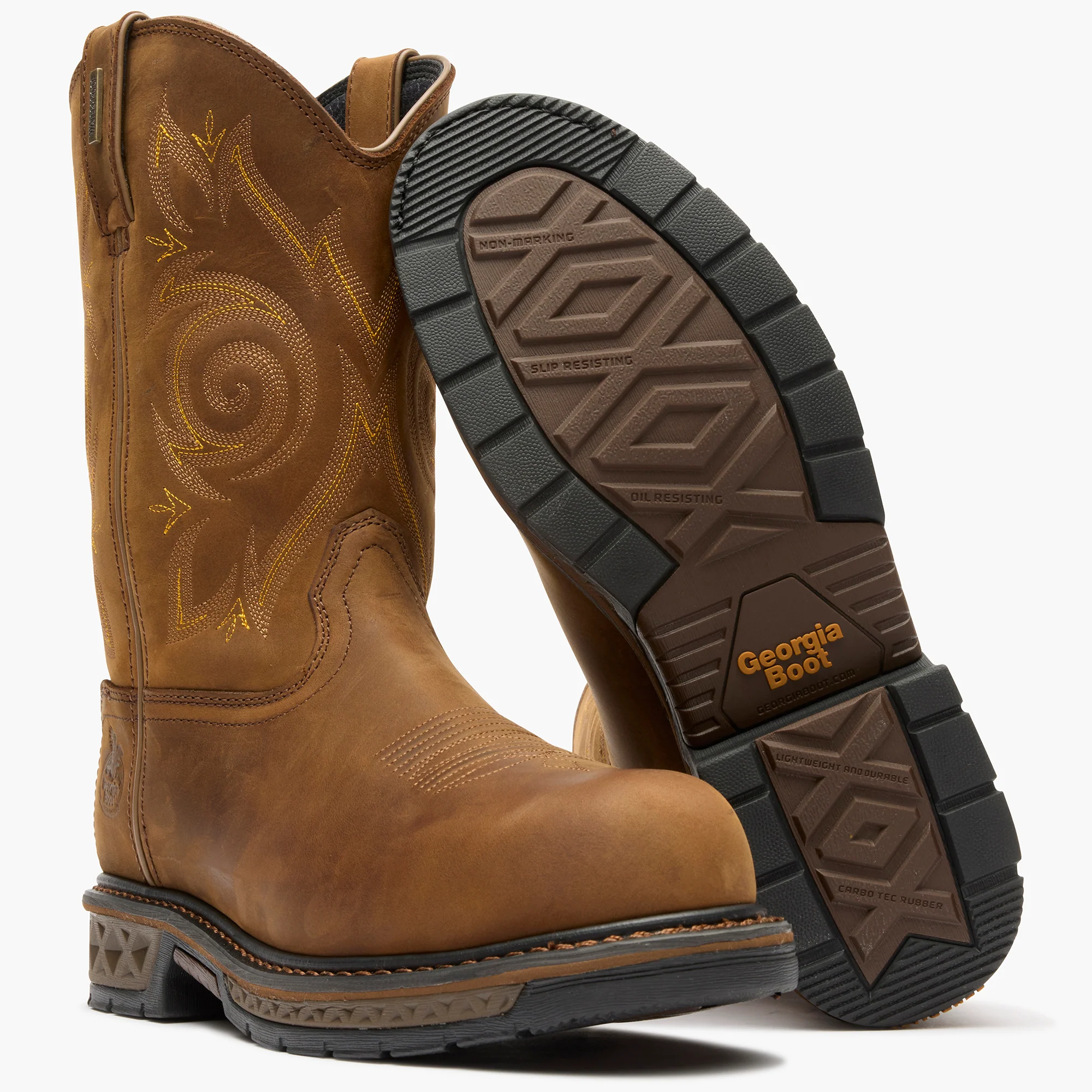 Georgia Boot Carbo-Tec LT Composite Toe Waterproof Work Wellington - Image 5