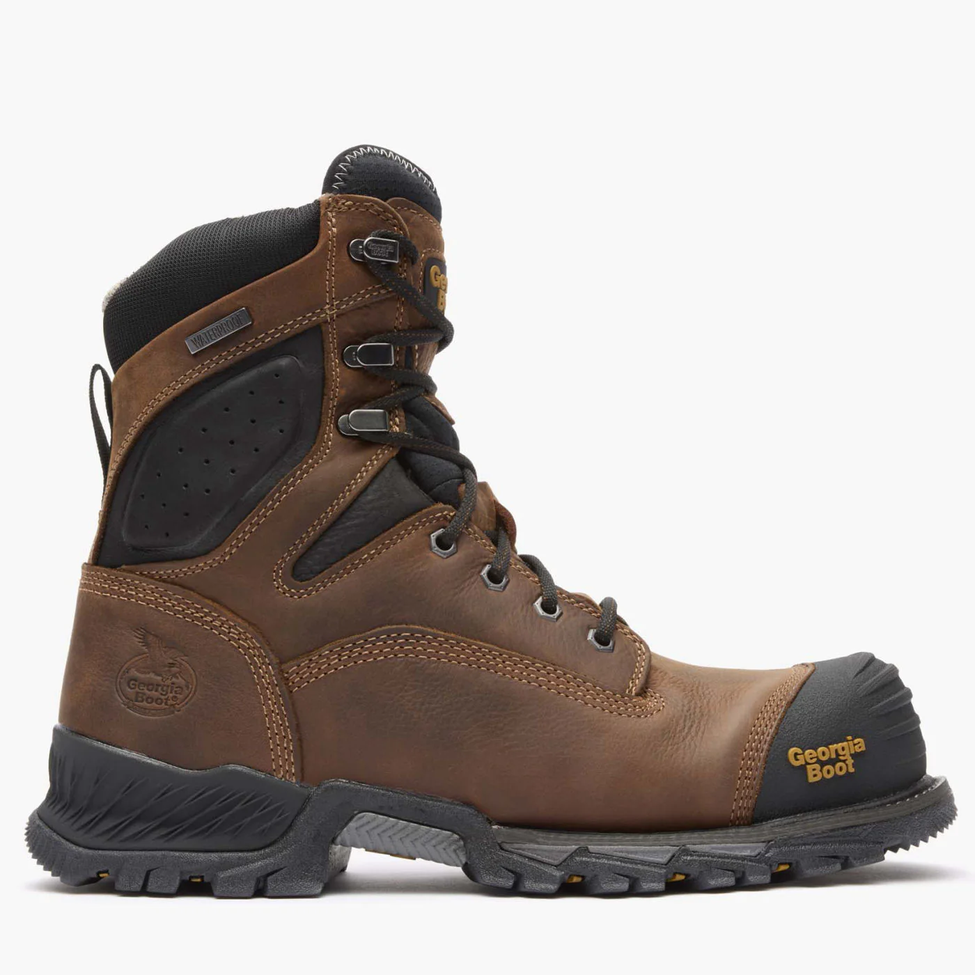 Georgia Boot Rumbler 8inch Composite Toe Waterproof Work Boot