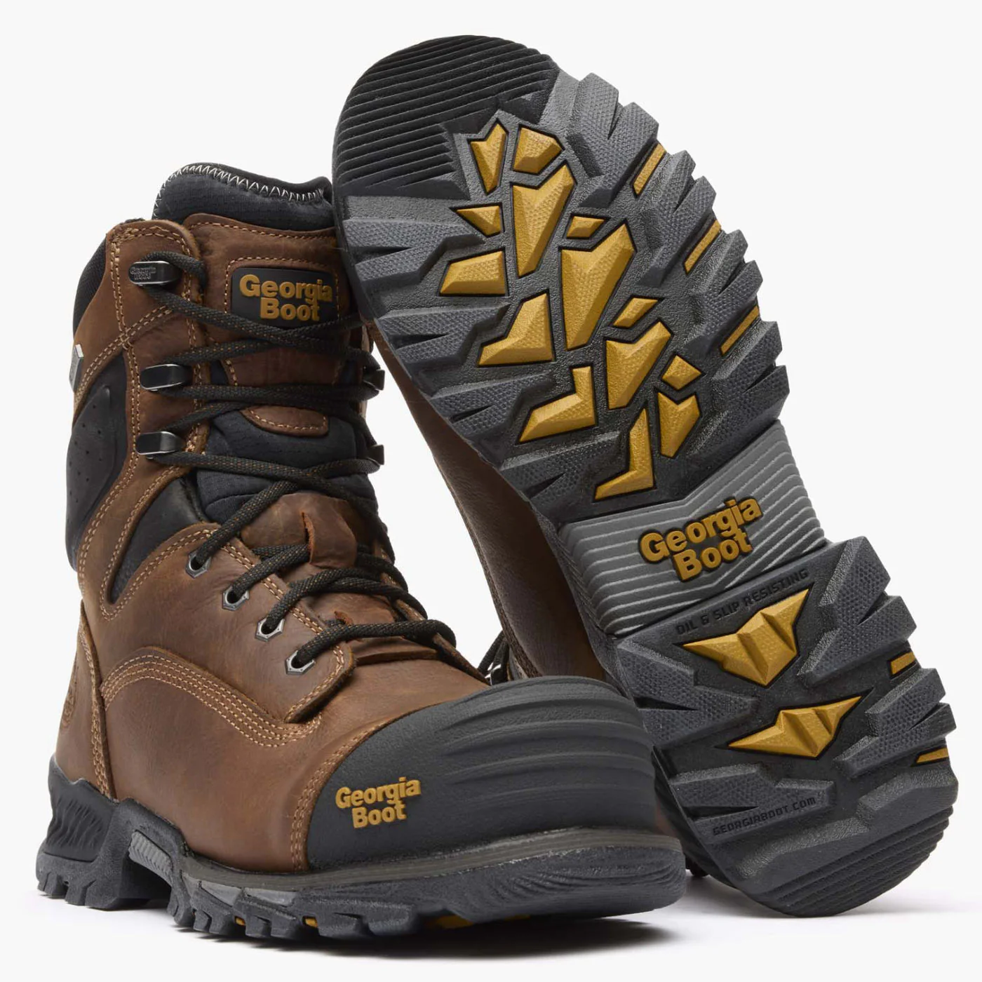 Georgia Boot Rumbler 8inch Composite Toe Waterproof Work Boot - Image 4