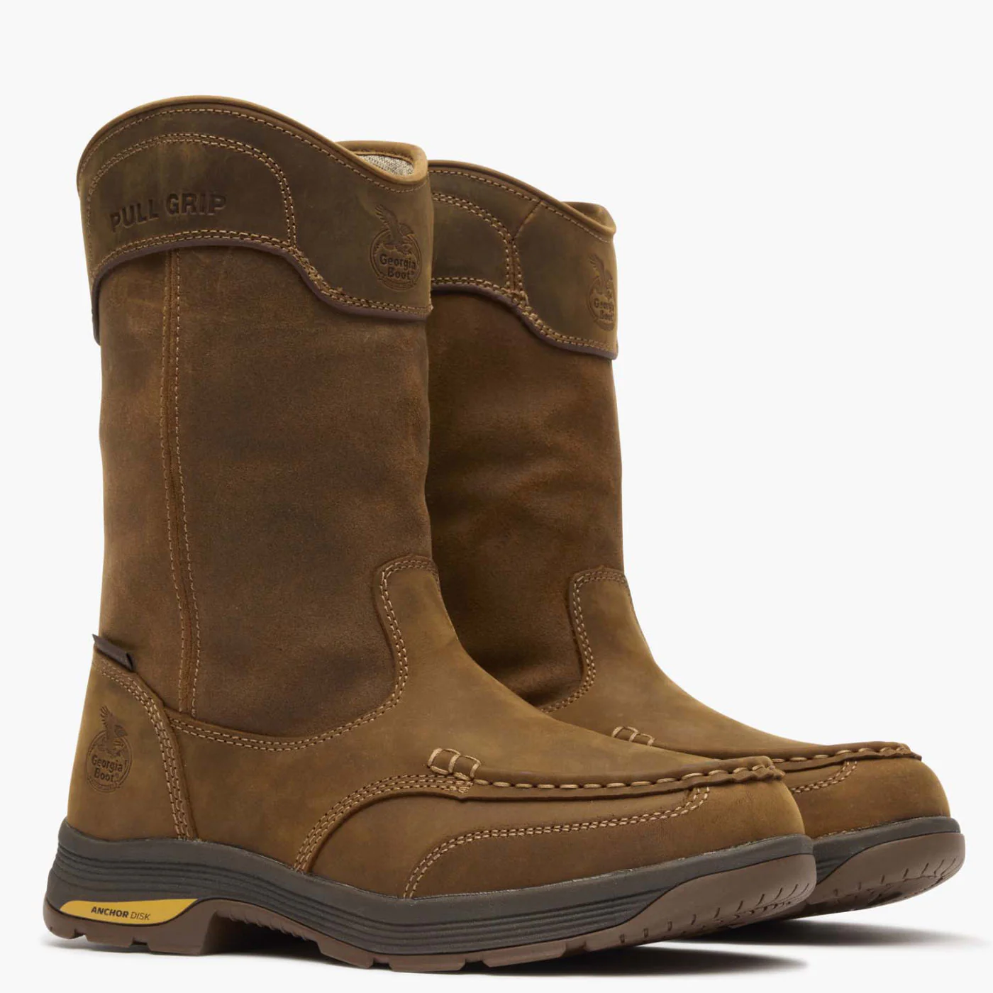 Georgia Boot Athens SuperLyte Waterproof Wellington Pull-On Boot - Image 5