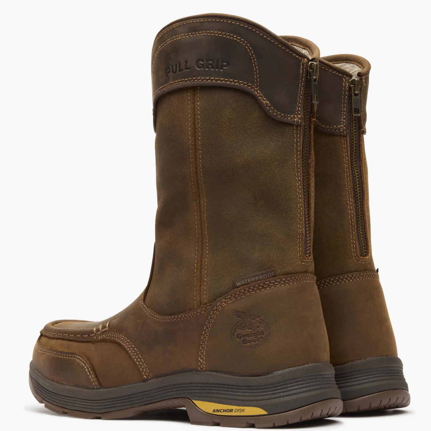 Georgia Boot Athens SuperLyte Alloy Toe Waterproof Wellington Pull-On - Image 6