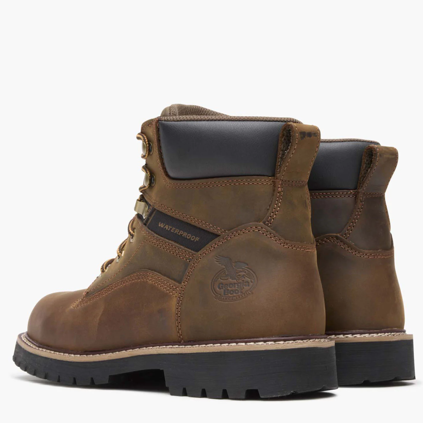 Georgia Boot Men's Core 37 Steel Toe 6" Waterproof Work Boot - Image 6