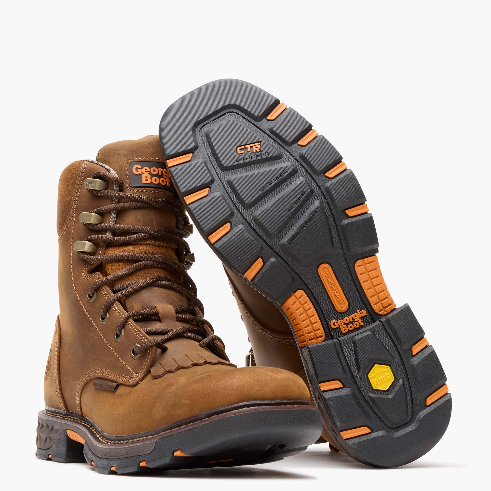 Georgia Boot Men's Carbo-Tec FLX Alloy Toe Waterproof Lacer Work Boot - Image 6