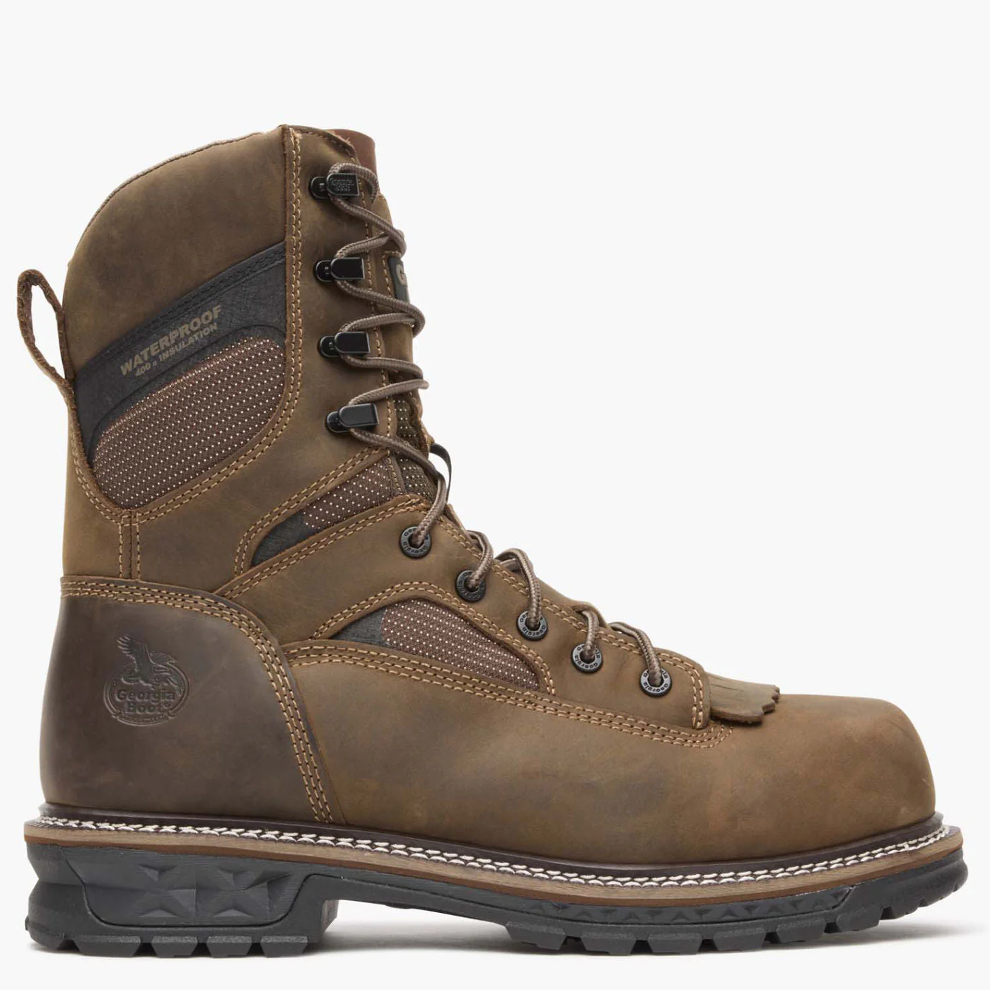 Georgia Boot LTX Logger 9" Composite Toe 400G Insulated Waterproof Work Boot