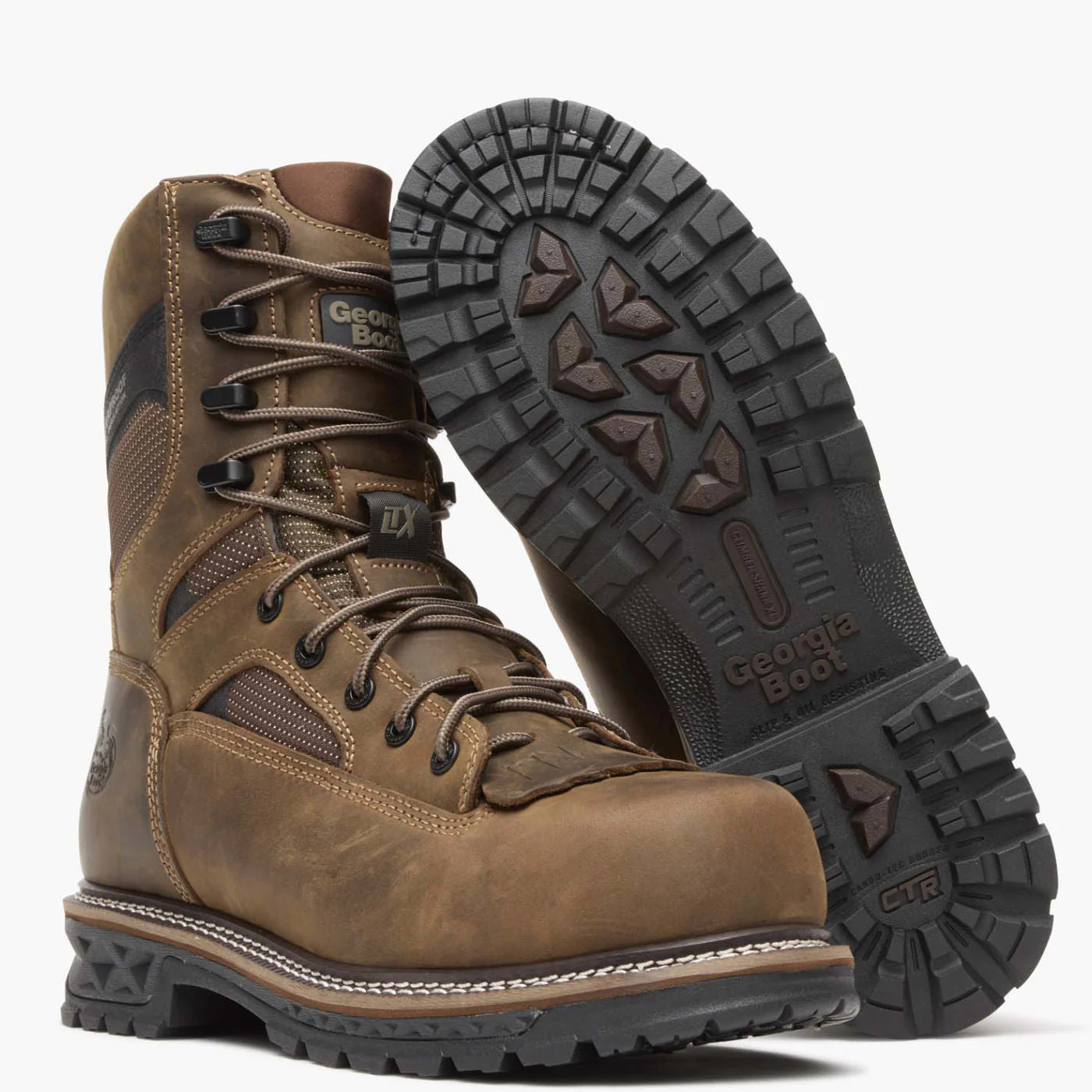 Georgia Boot LTX Logger 9" Composite Toe 400G Insulated Waterproof Work Boot - Image 4