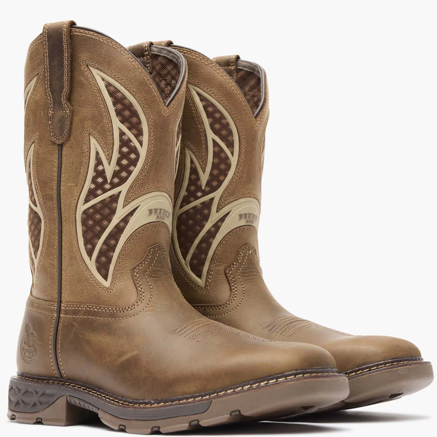 Georgia Boot Carbo-Tec FLX Pull-on with InsulKul™ Work Boot in Brown/Tan - Image 6