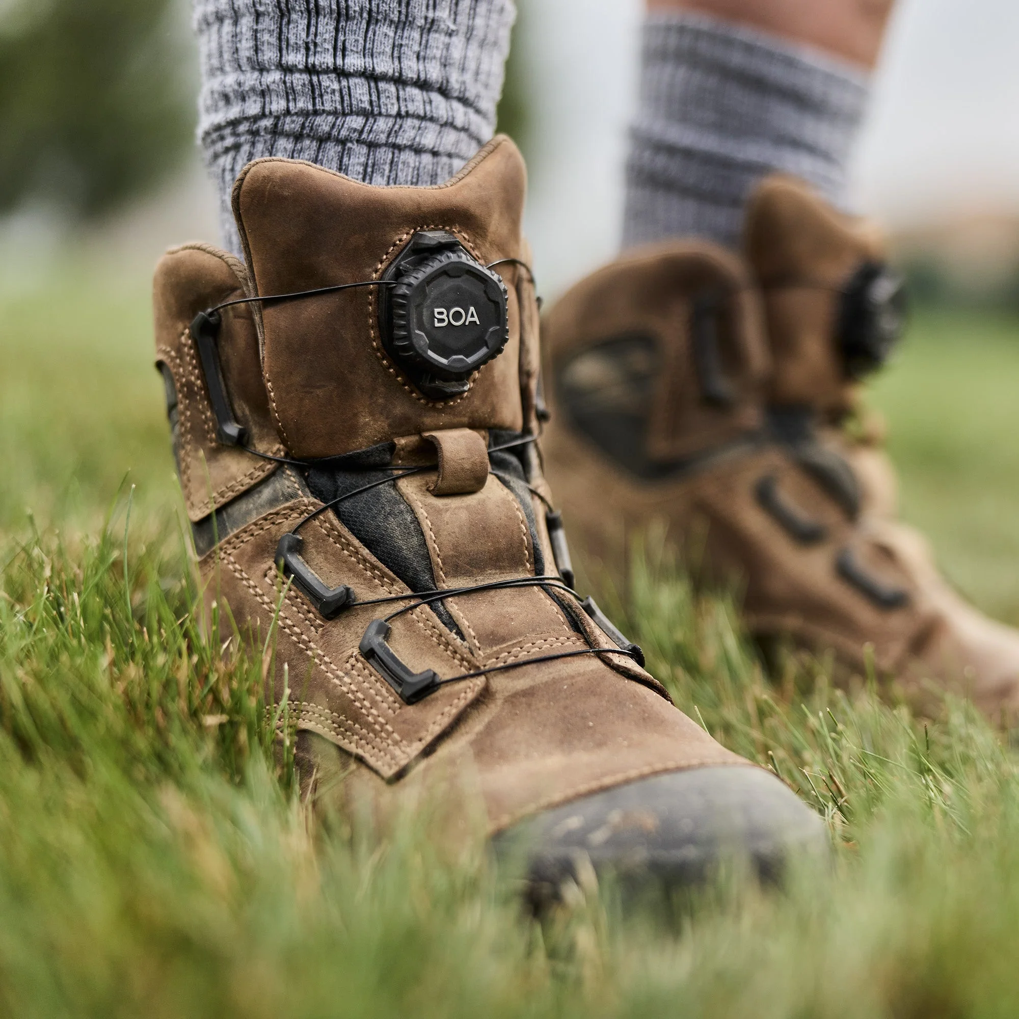Georgia Boot Men's BOA® DuraBlend Edge Alloy Toe Work Boot - Image 2