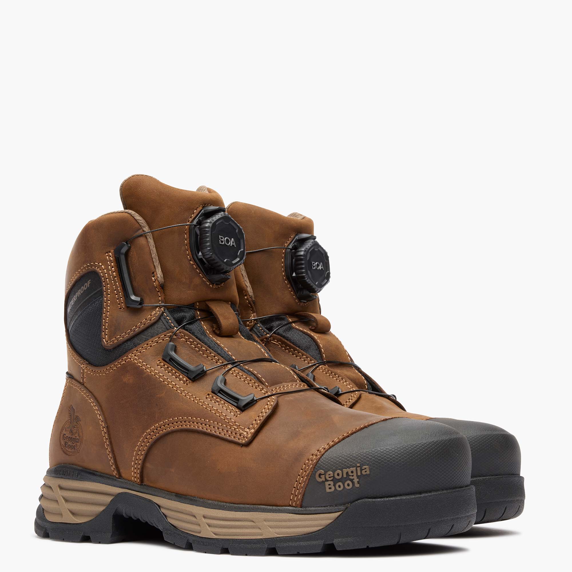 Georgia Boot Men's BOA® DuraBlend Edge Alloy Toe Work Boot - Image 3