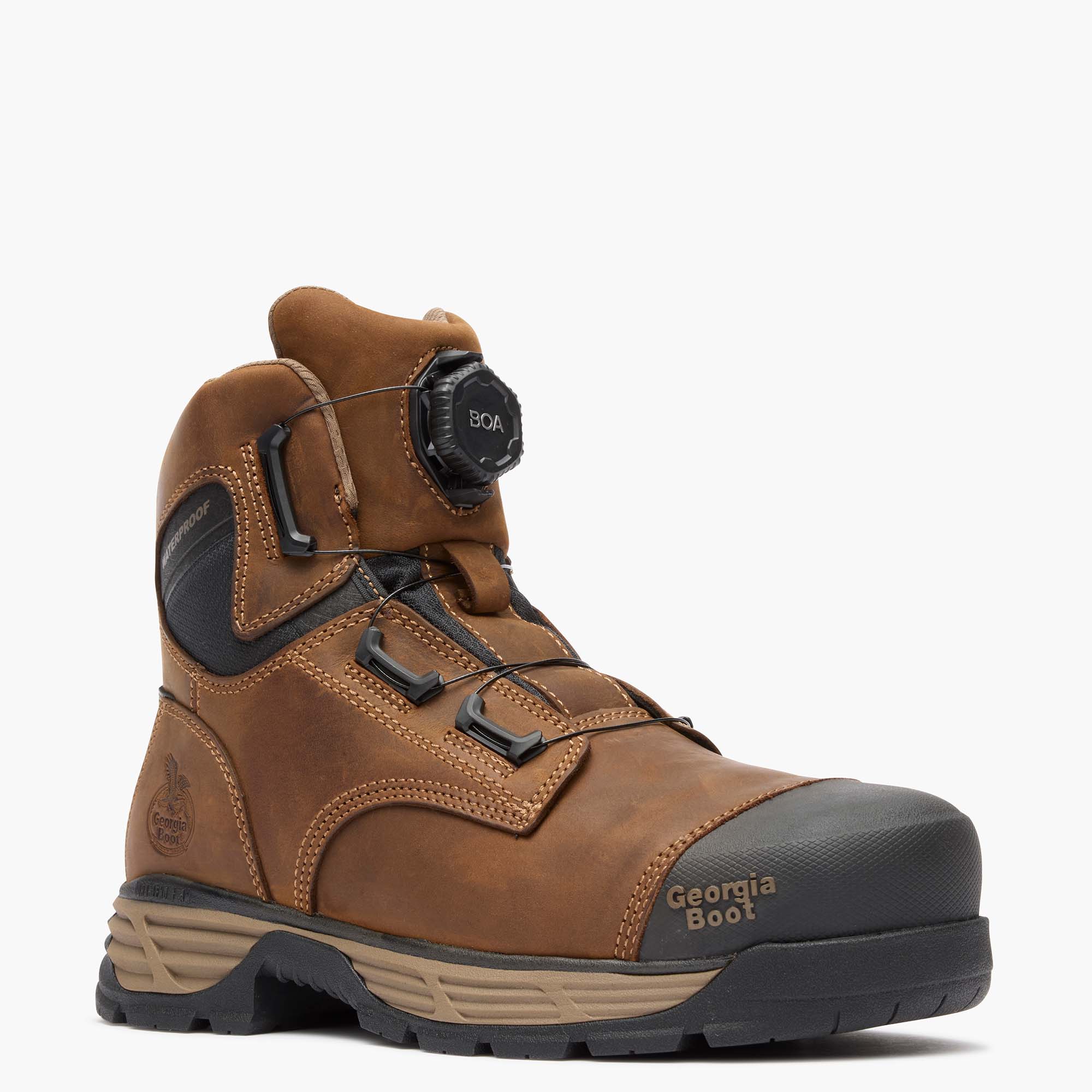 Georgia Boot Men's BOA® DuraBlend Edge Alloy Toe Work Boot - Image 5