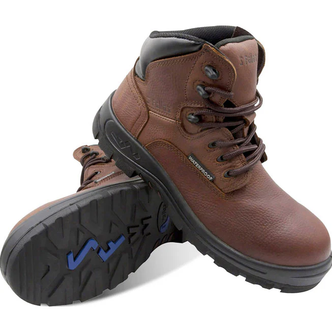 S Fellas by Genuine Grip Poseidon Men's Waterproof Leather Work Hiker - Image 7