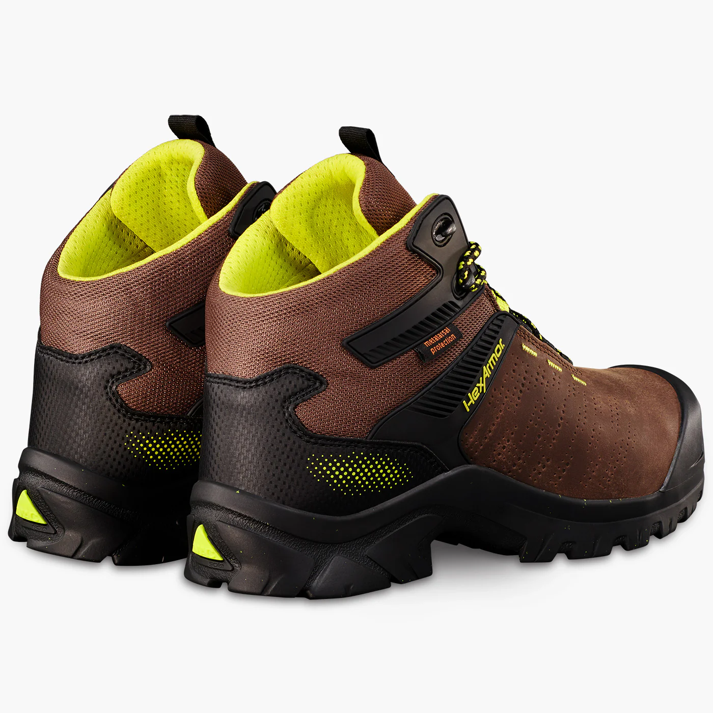 HexArmor Xbase Men's 6-inch Internal Metatarsal Composite Toe Electrical Hazard Waterproof Work Boot - Image 4