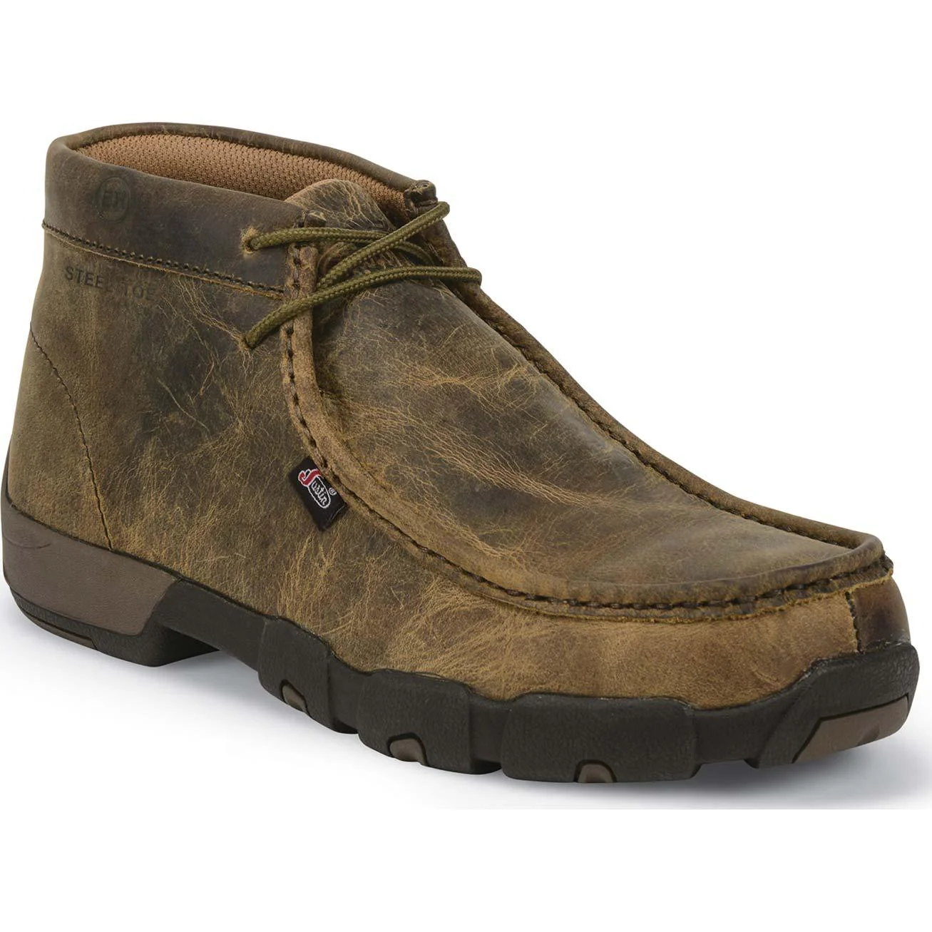 Justin Work Cappie Steel Toe Work Chukka