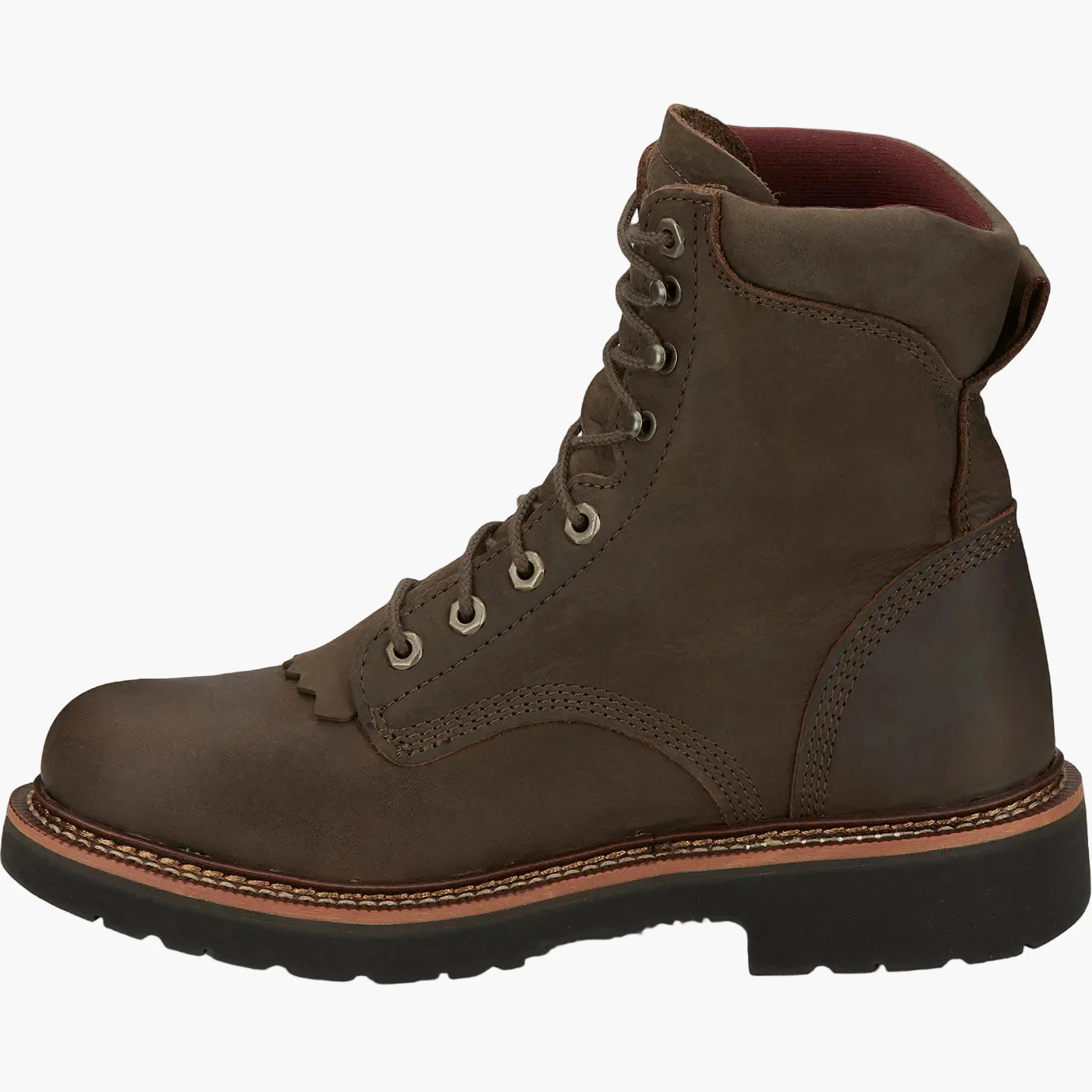 Justin Work Rivot Men's 8-inch Steel Toe Electrical Hazard Work Boot - Image 3