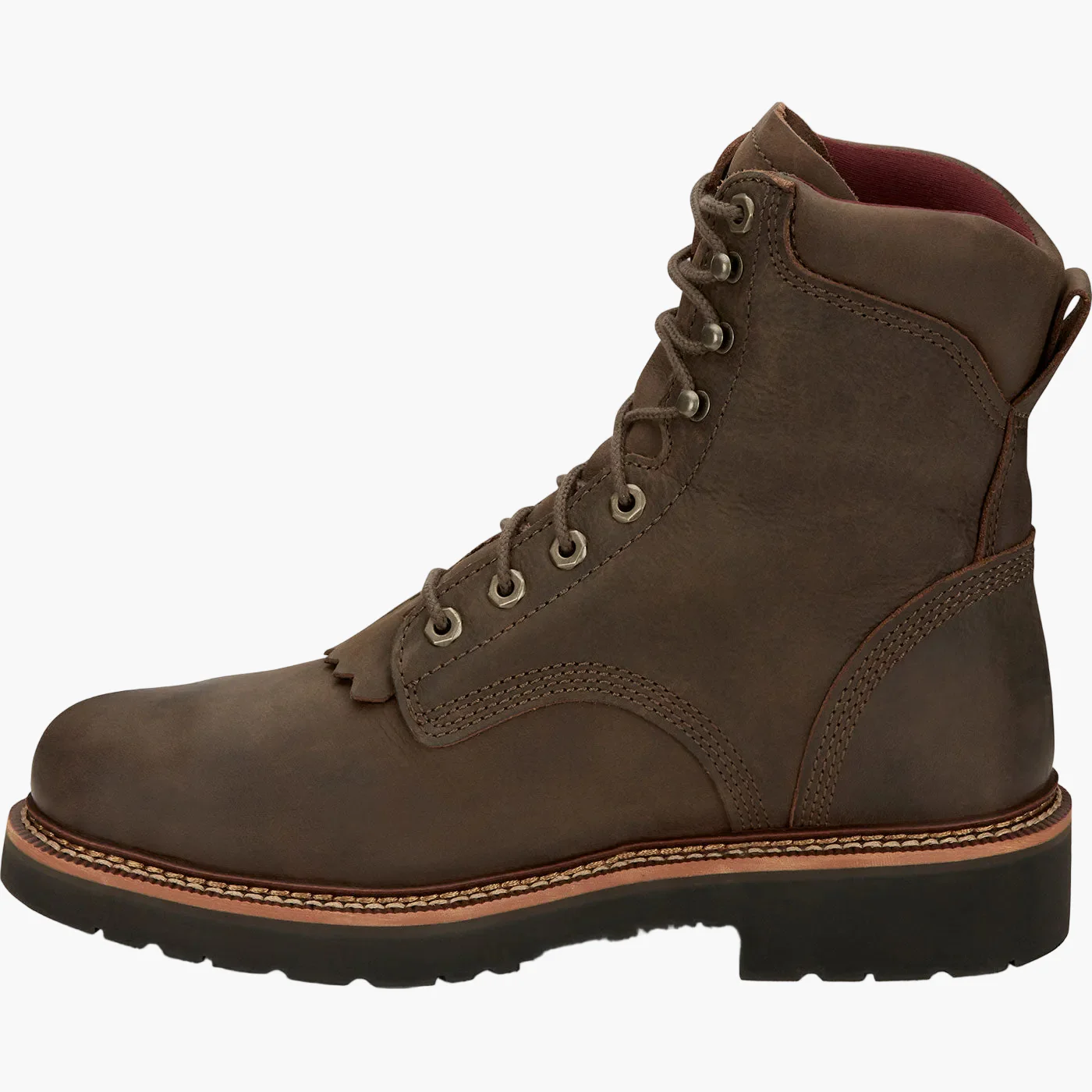 Justin Work Rivot Men's 8-inch Steel Toe Electrical Hazard Waterproof Work Boot - Image 3