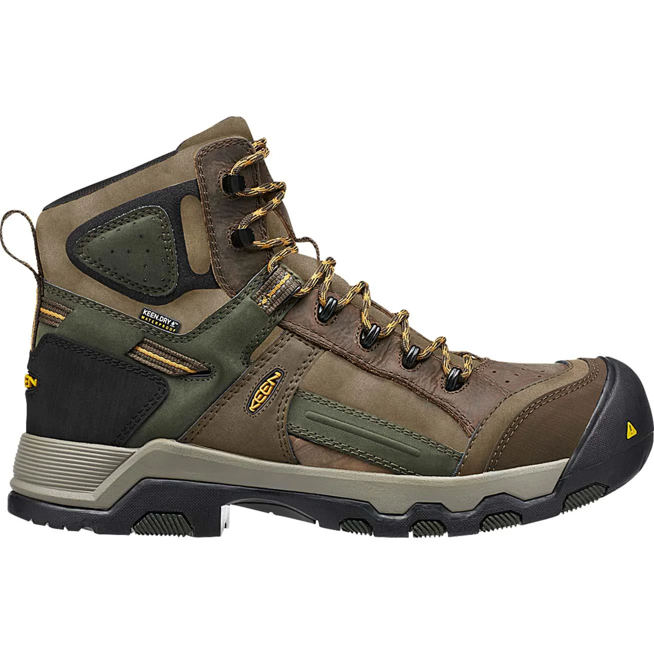 KEEN Utility® Davenport Al Composite Toe Waterproof Work Hiker - Image 2