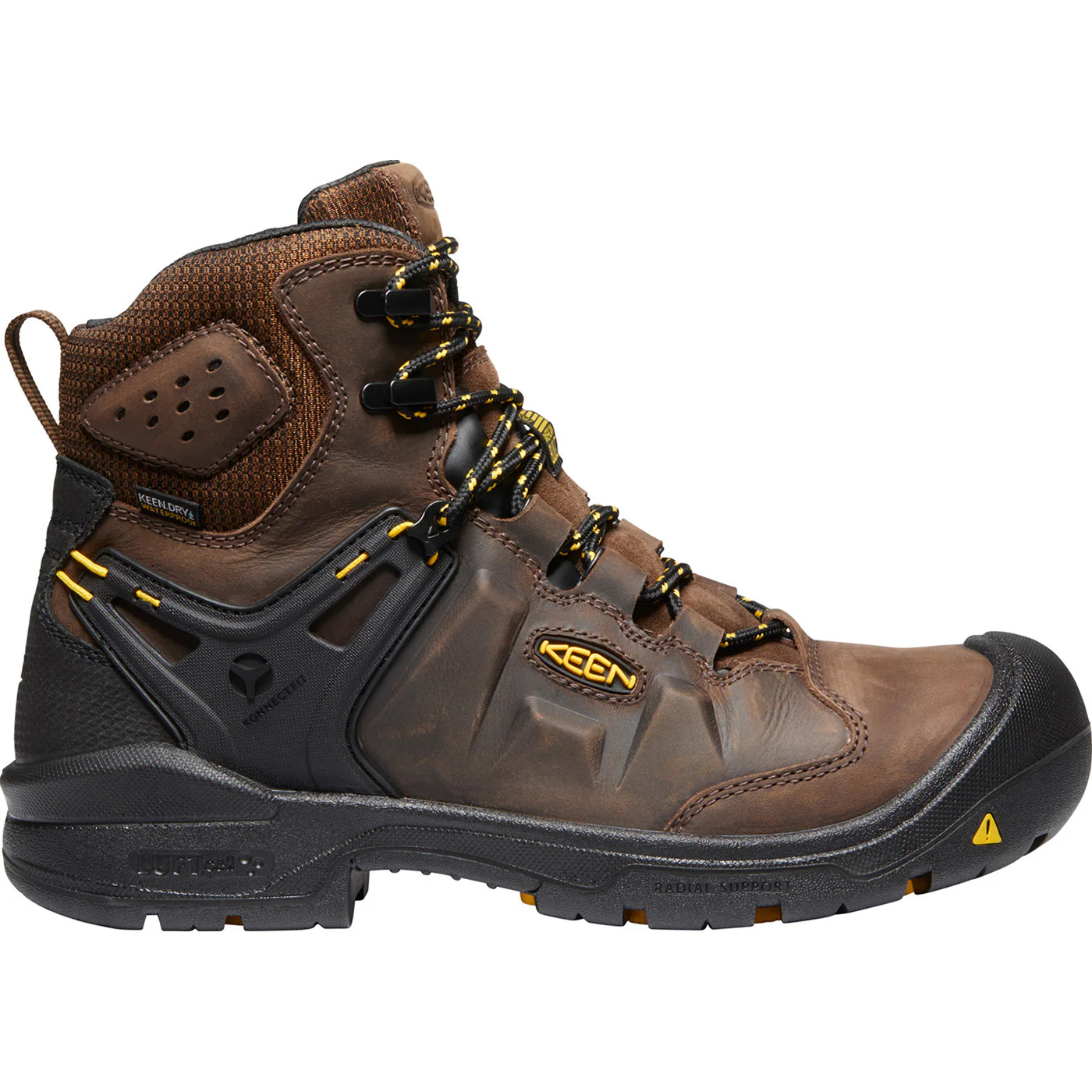 KEEN Utility® Dover Men's Carbon-Fiber Toe Electrical Hazard Waterproof Work Boot - Image 3